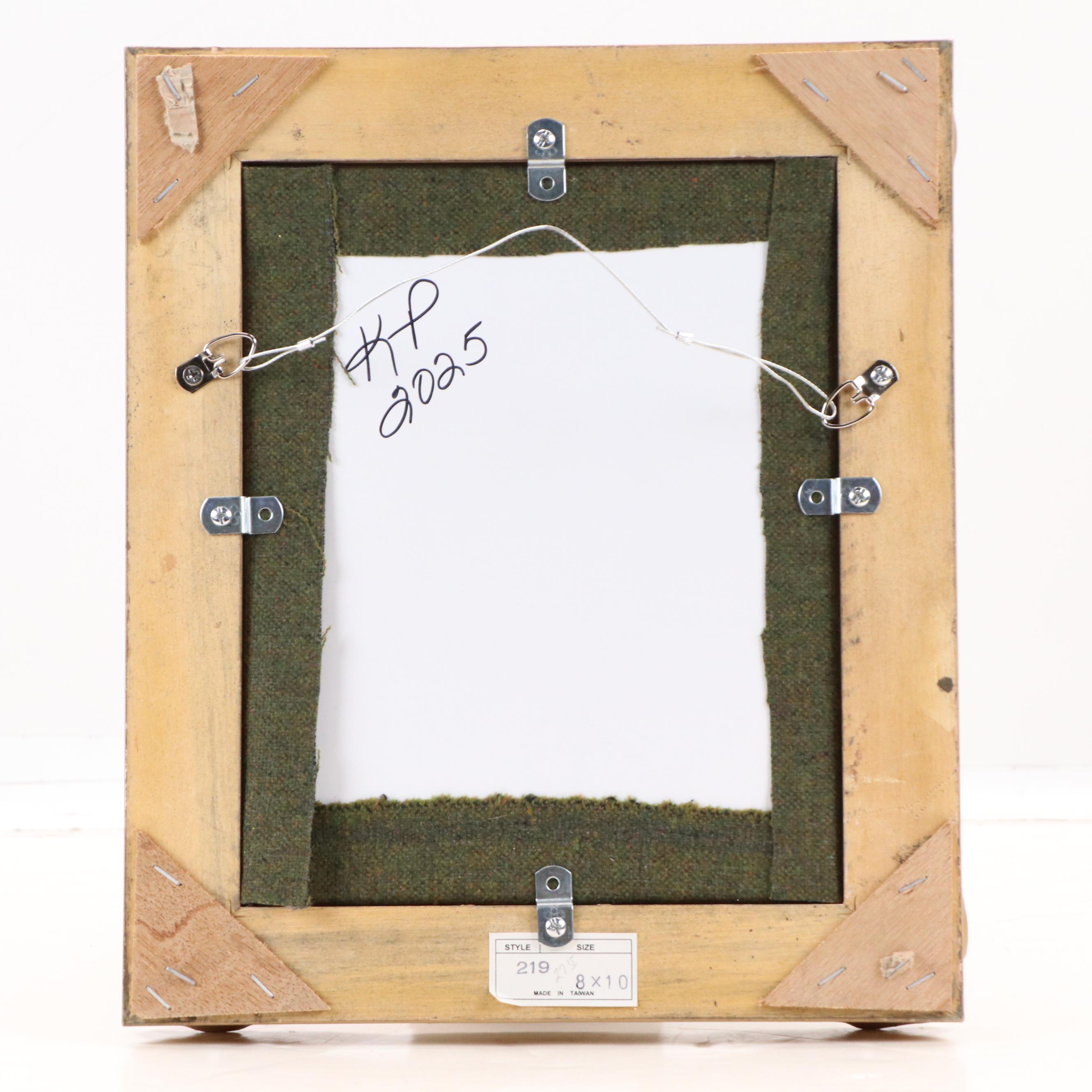 Karen Pagán Repurposed Jewelry Art Collage Bouquet in Vase, 2025