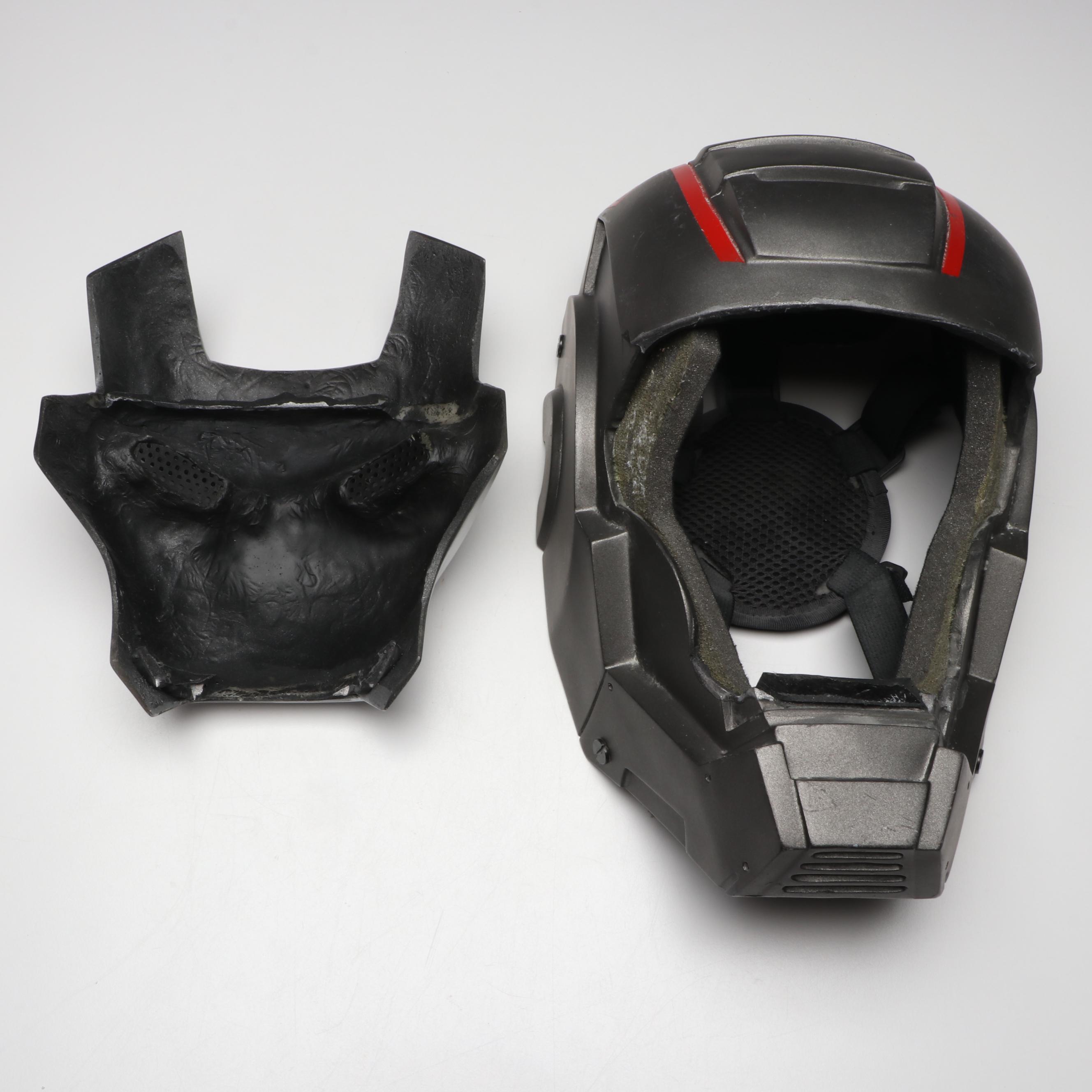 Masei Iron Man Motorcycle Helmet and War Machine Costume Helmet