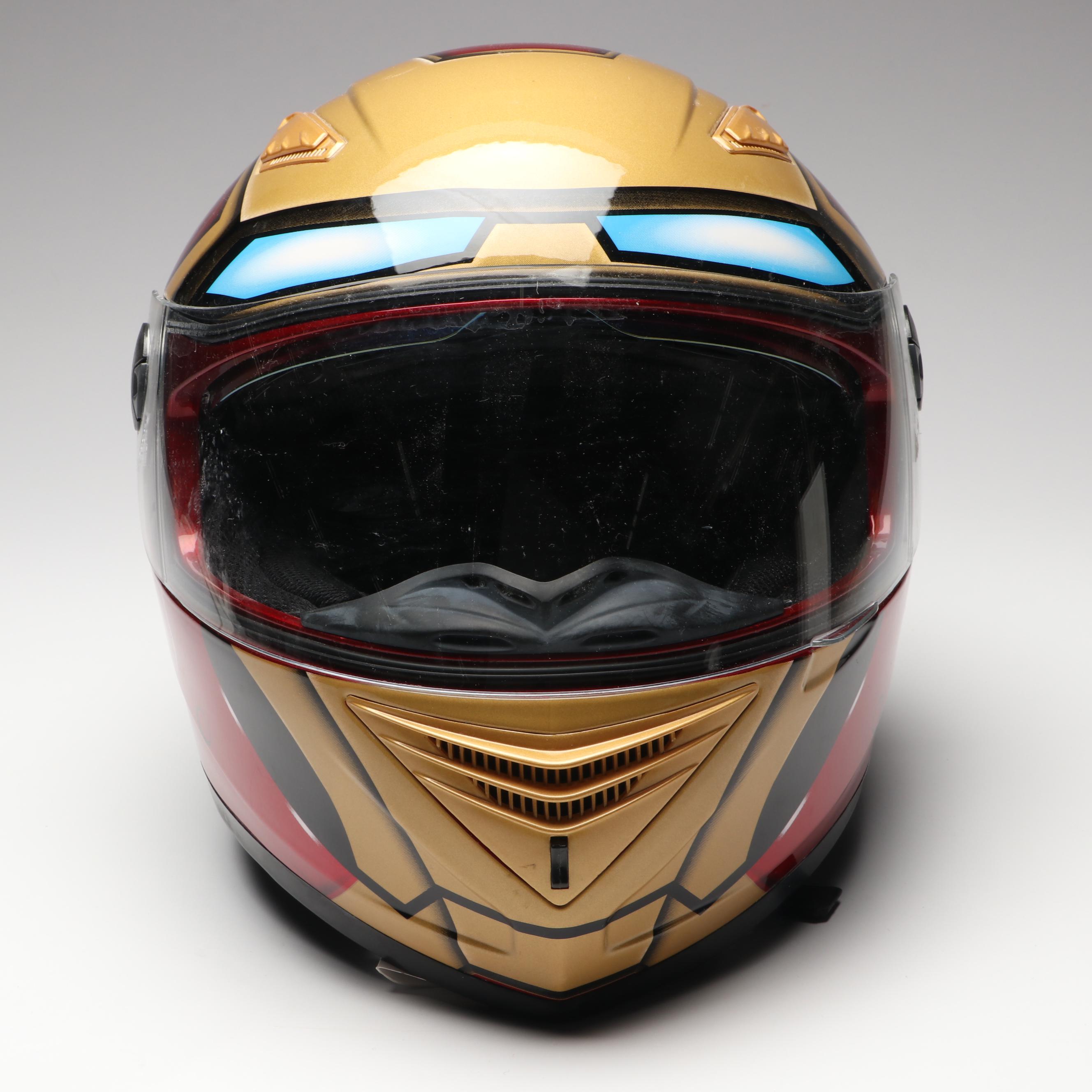 Masei Iron Man Motorcycle Helmet and War Machine Costume Helmet