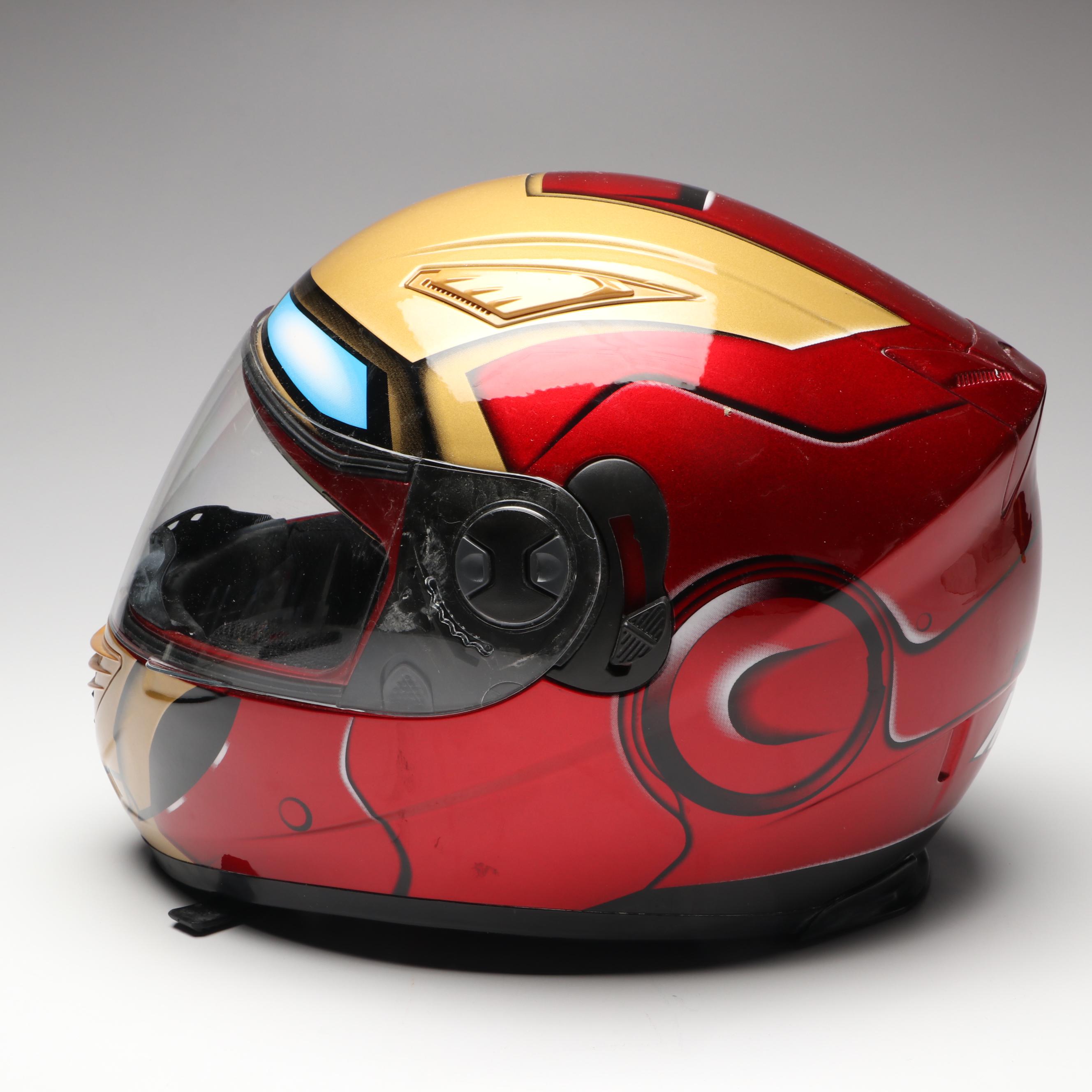 Masei Iron Man Motorcycle Helmet and War Machine Costume Helmet