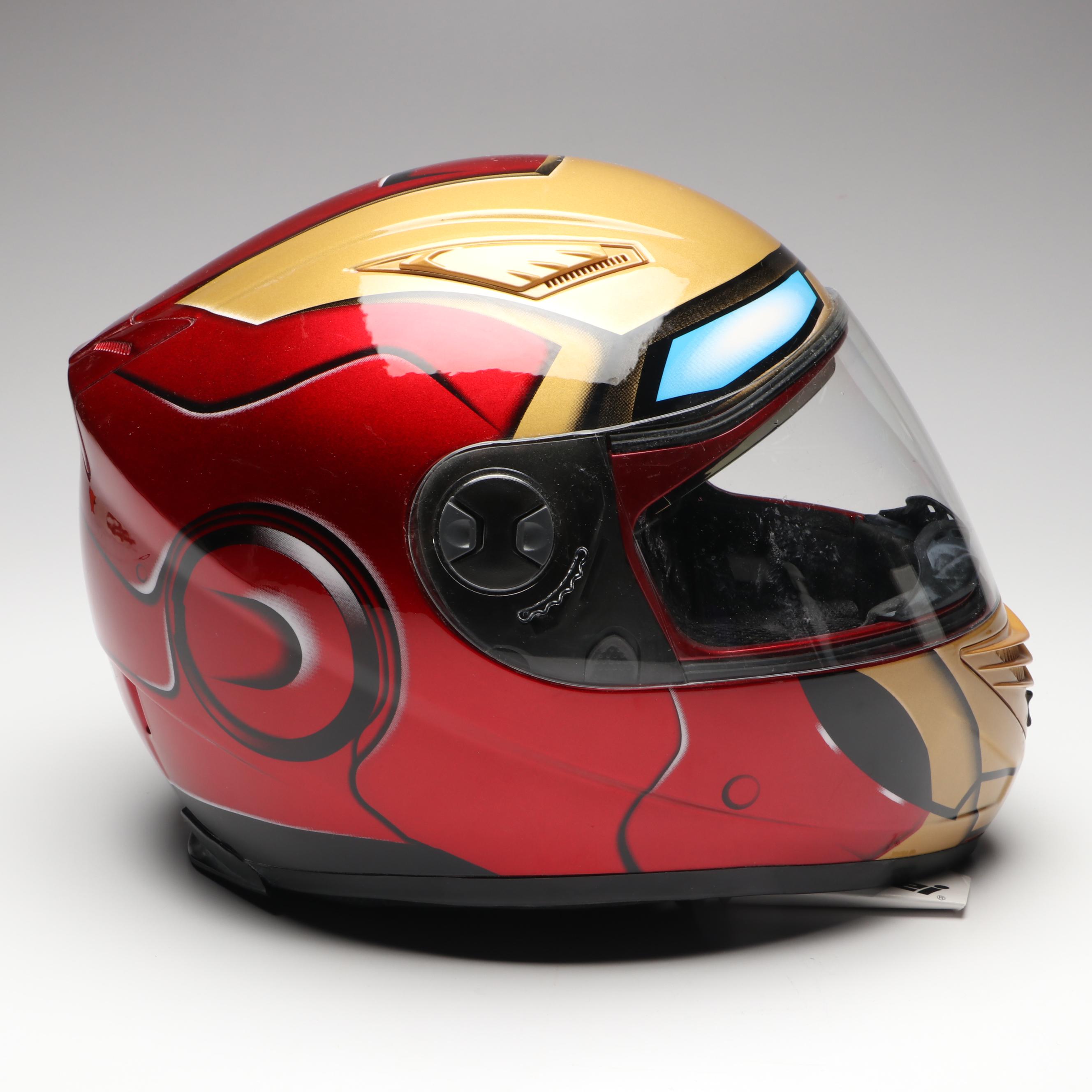 Masei Iron Man Motorcycle Helmet and War Machine Costume Helmet