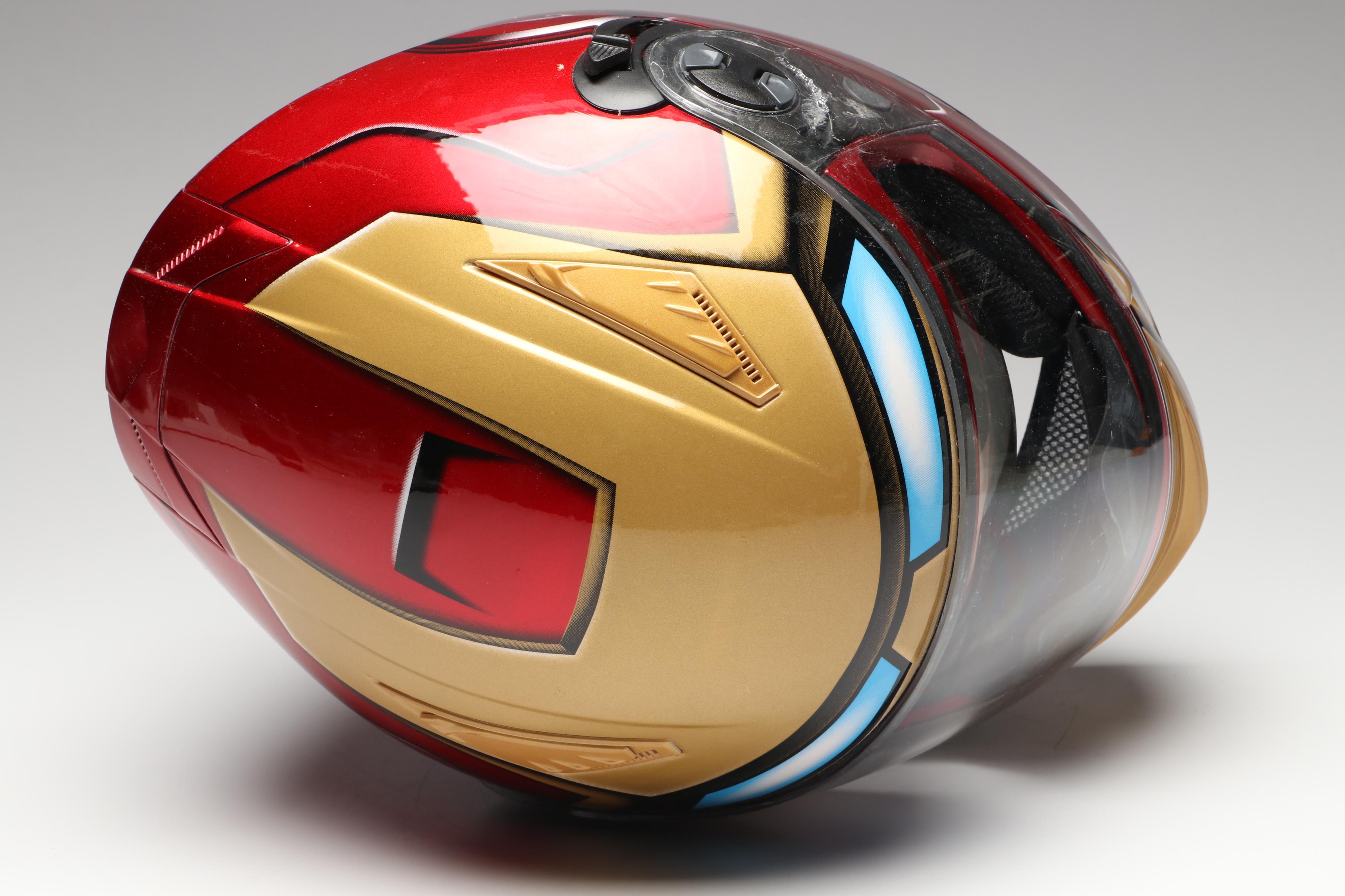 Masei Iron Man Motorcycle Helmet and War Machine Costume Helmet