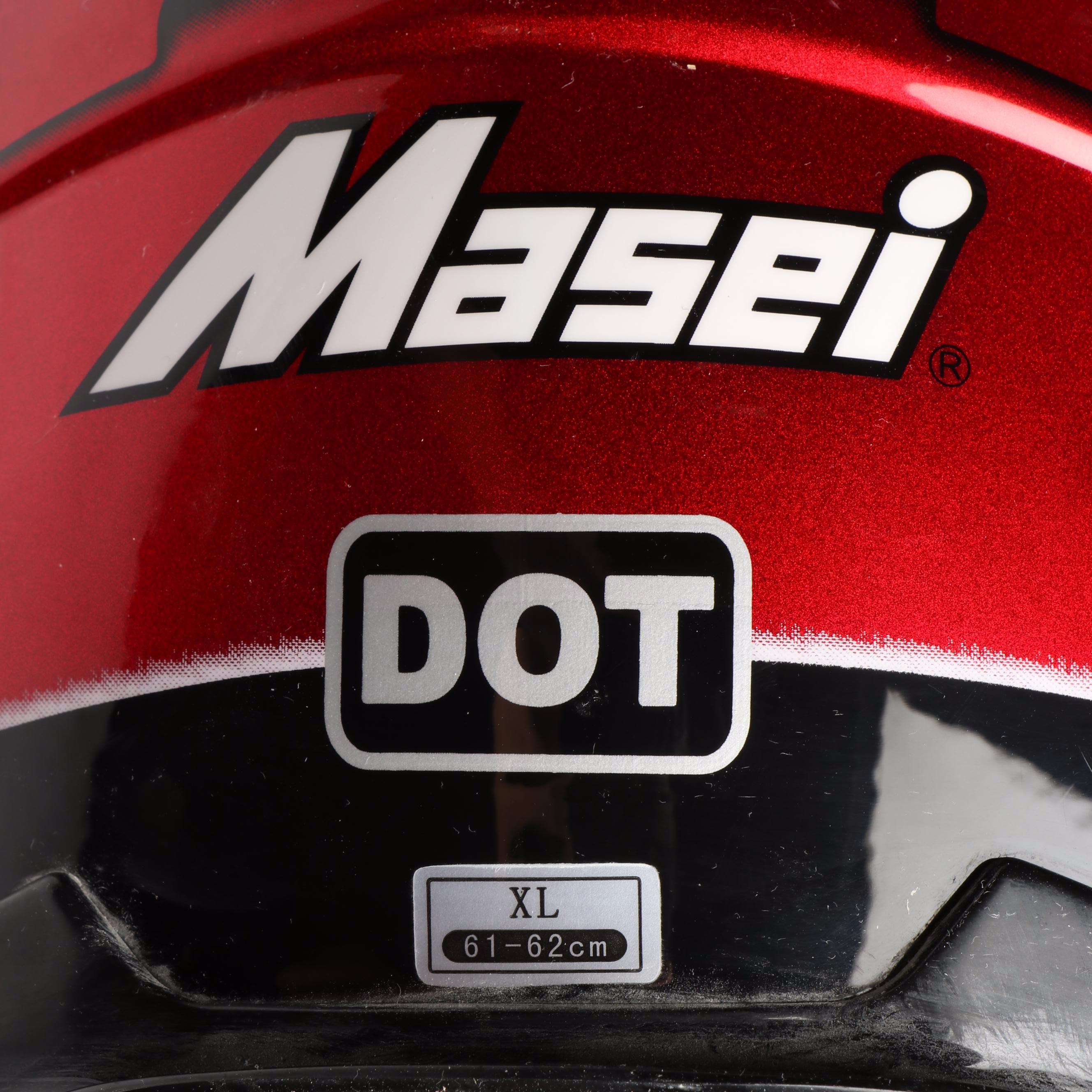 Masei Iron Man Motorcycle Helmet and War Machine Costume Helmet