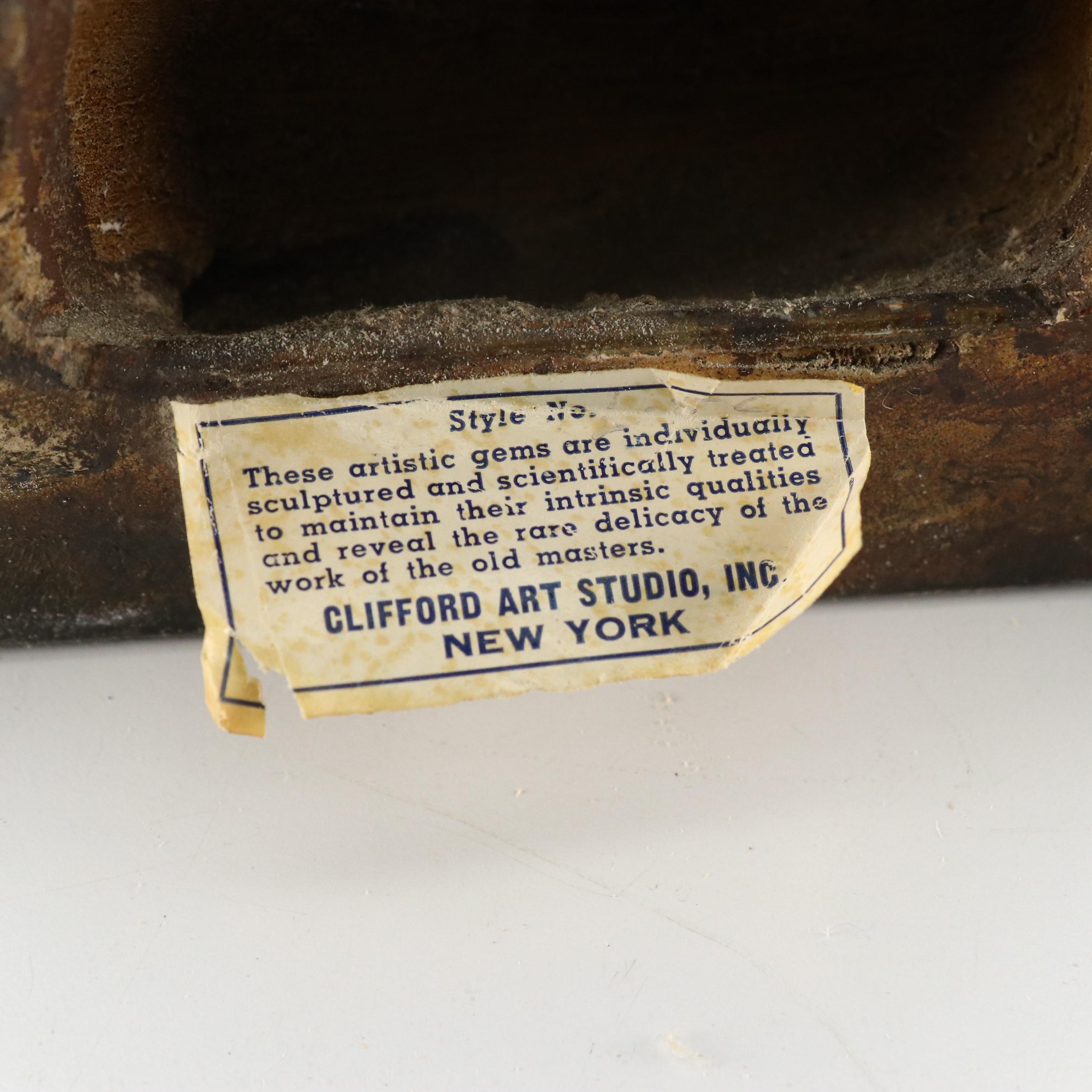 Clifford Art Studio Painted Composite Tuscan Style Corbel Shelves