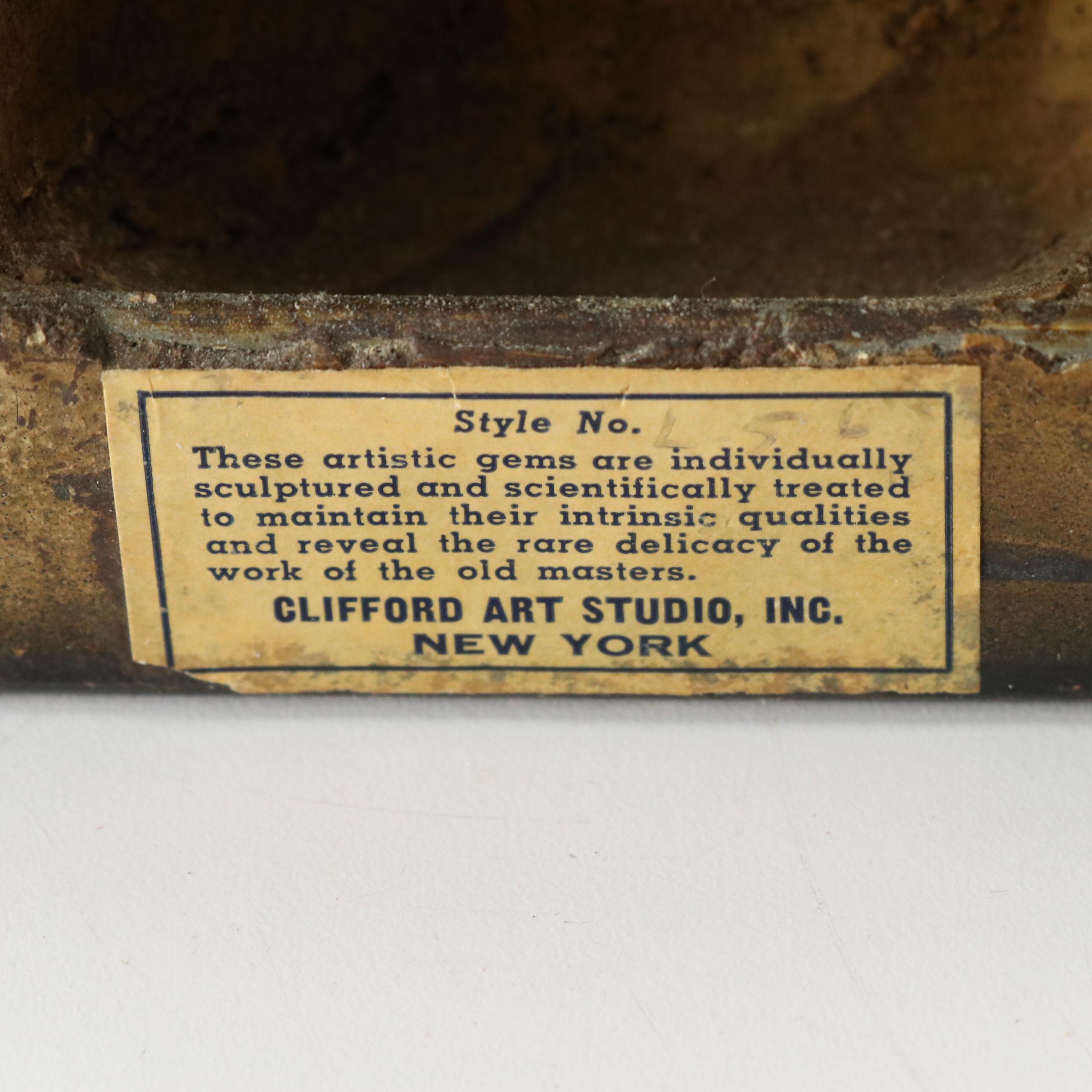 Clifford Art Studio Painted Composite Tuscan Style Corbel Shelves