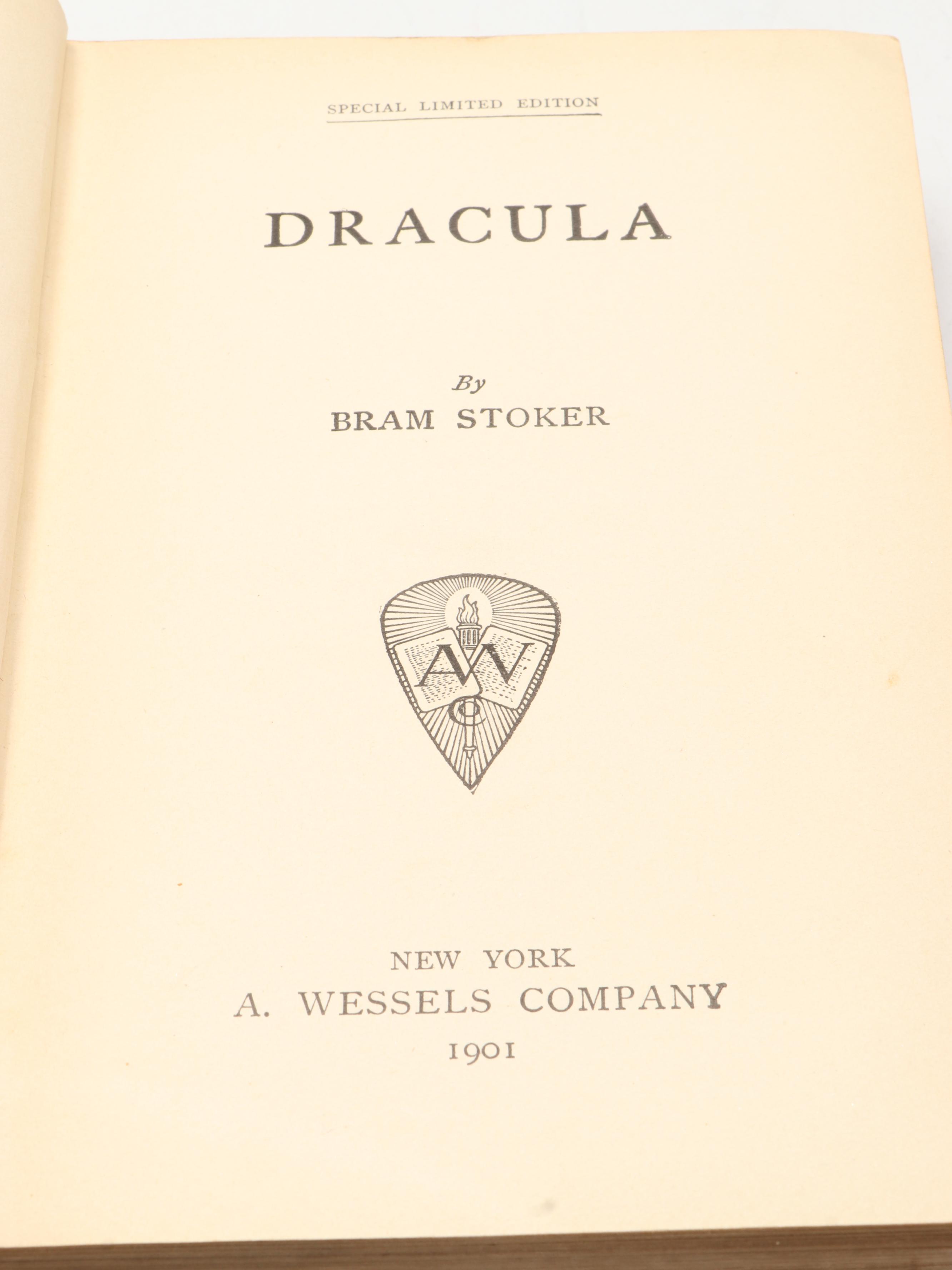 "Dracula" by Bram Stoker, Early 20th Century