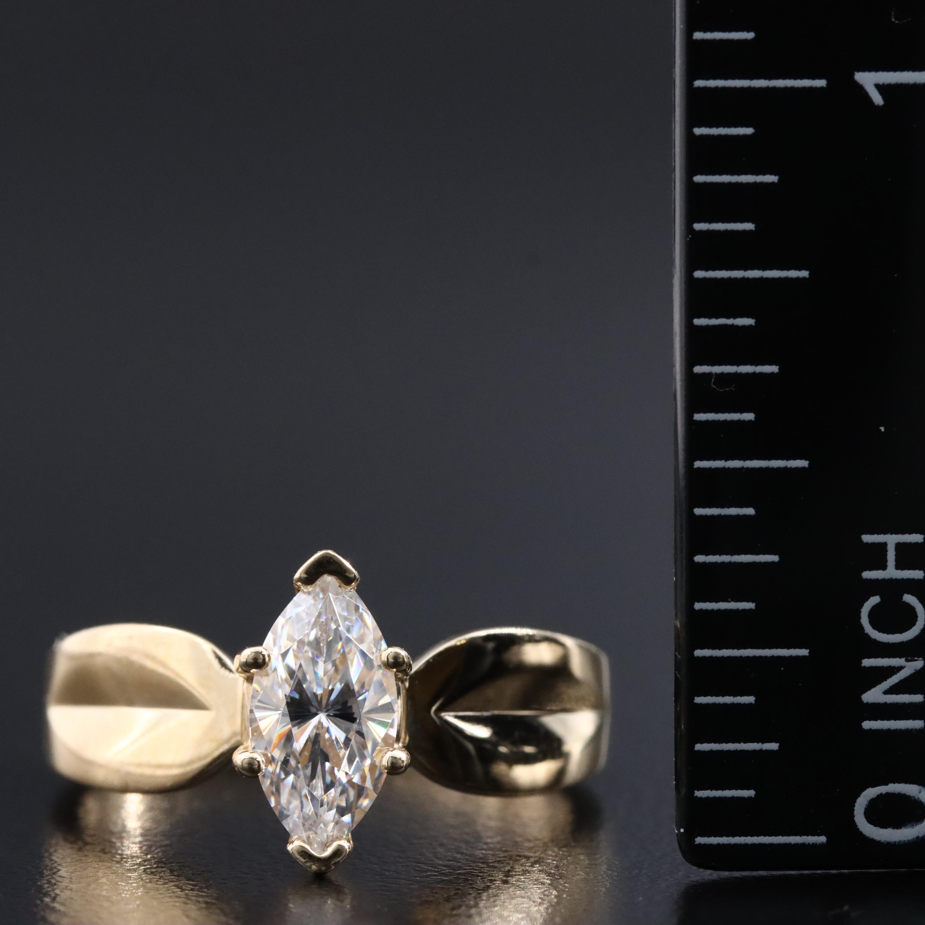 14K CZ Ring