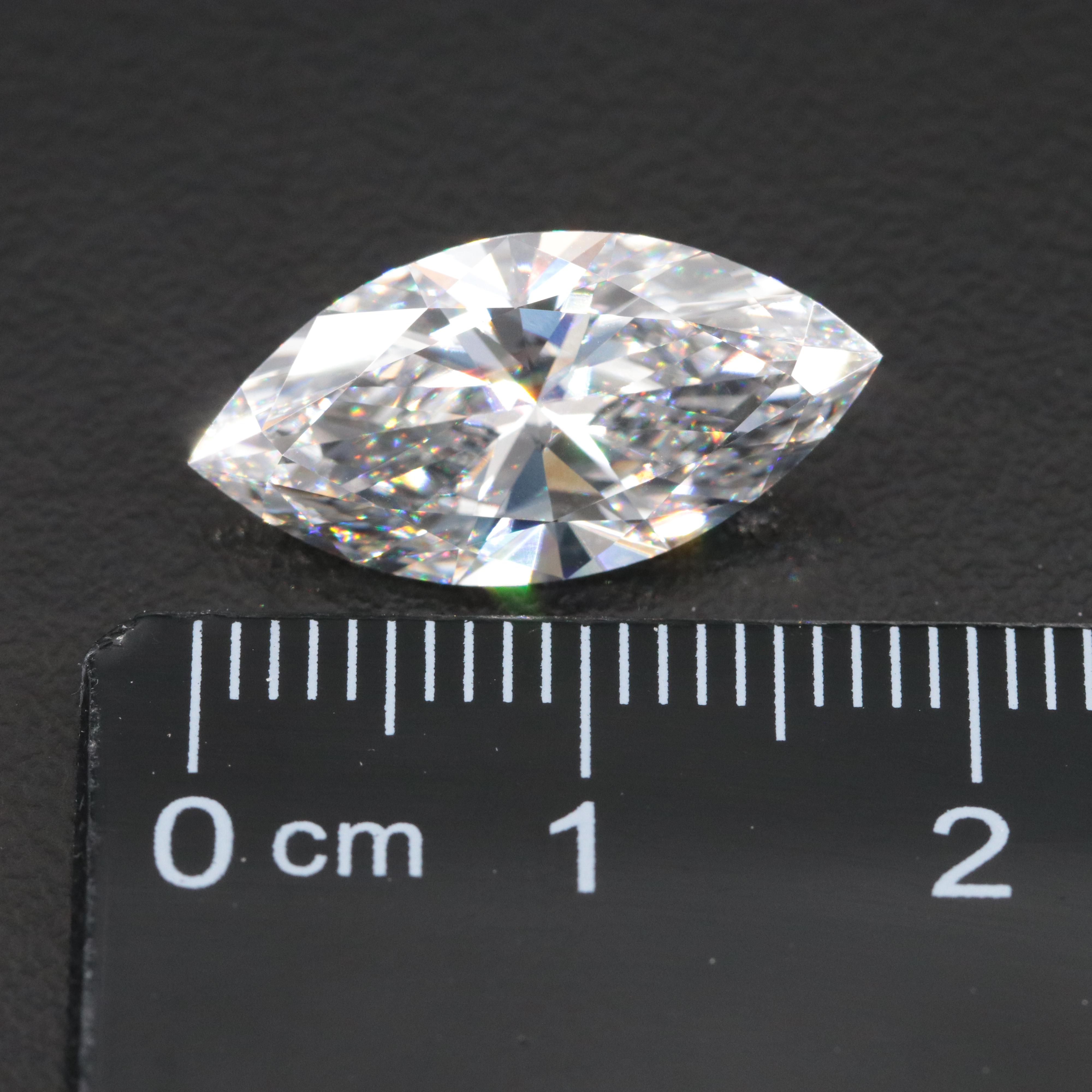 Loose 4.95 CT Lab Grown Diamond with IGI Report