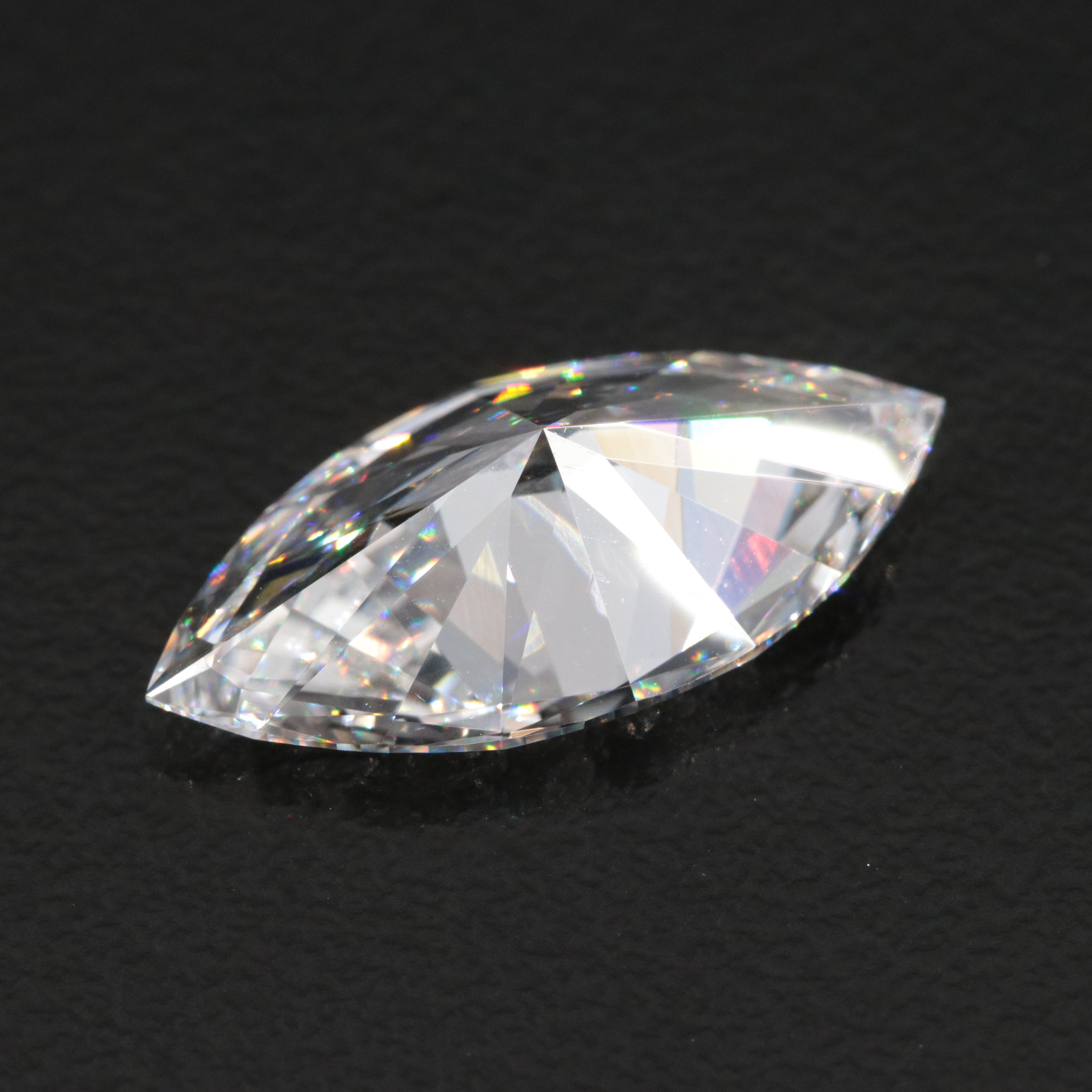 Loose 4.95 CT Lab Grown Diamond with IGI Report