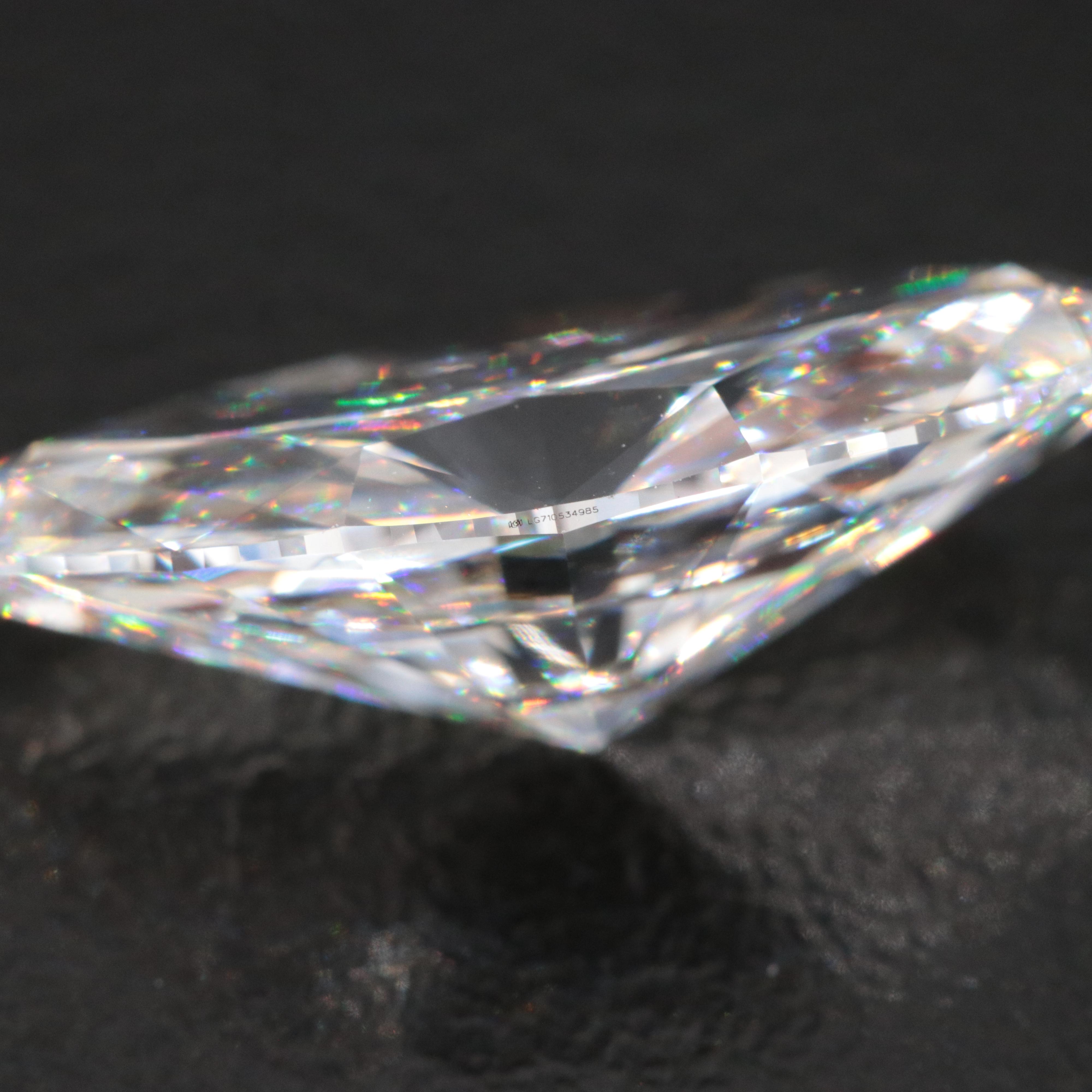 Loose 4.95 CT Lab Grown Diamond with IGI Report