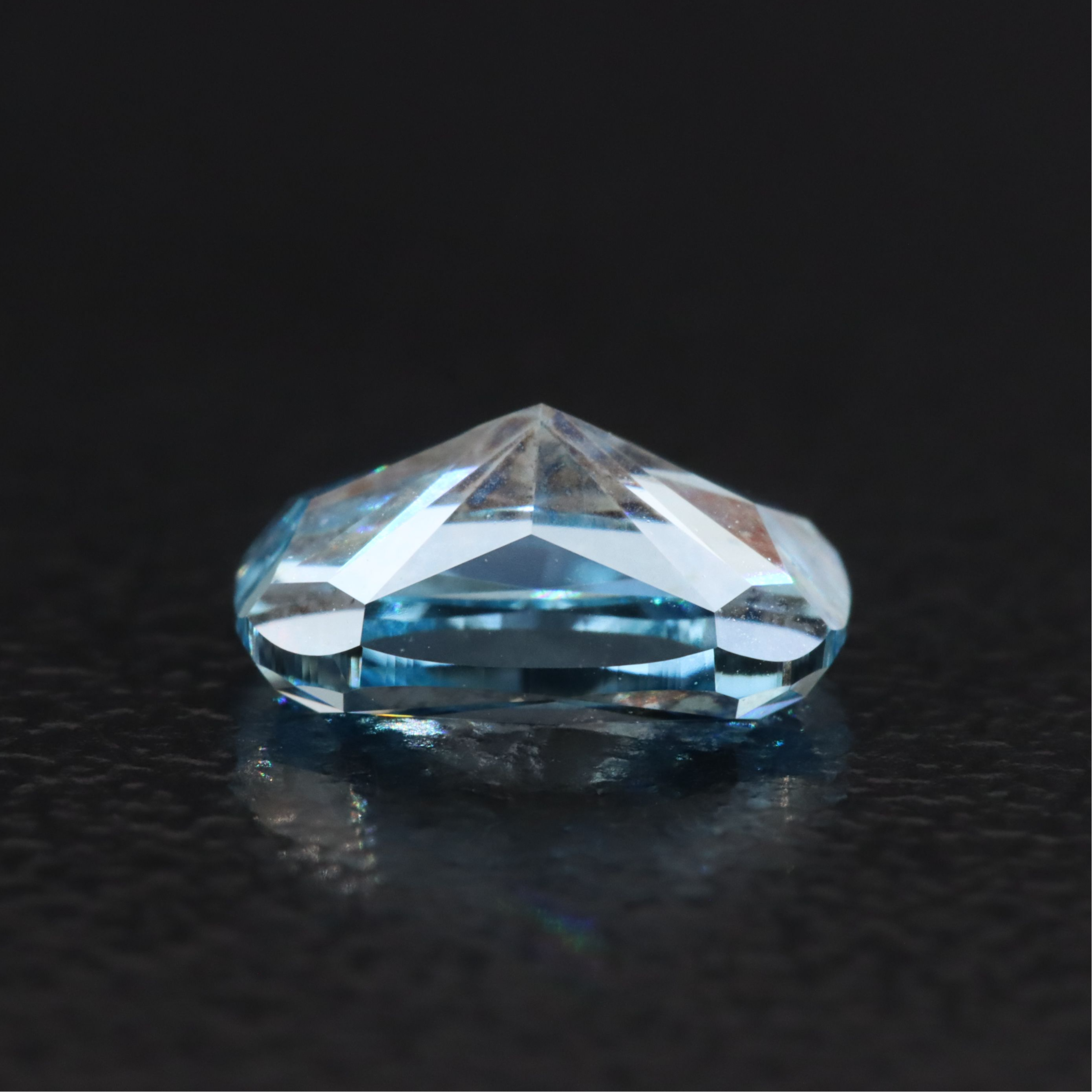 Loose 1.03 CT Lab Grown Fancy Blue Diamond with IGI Report