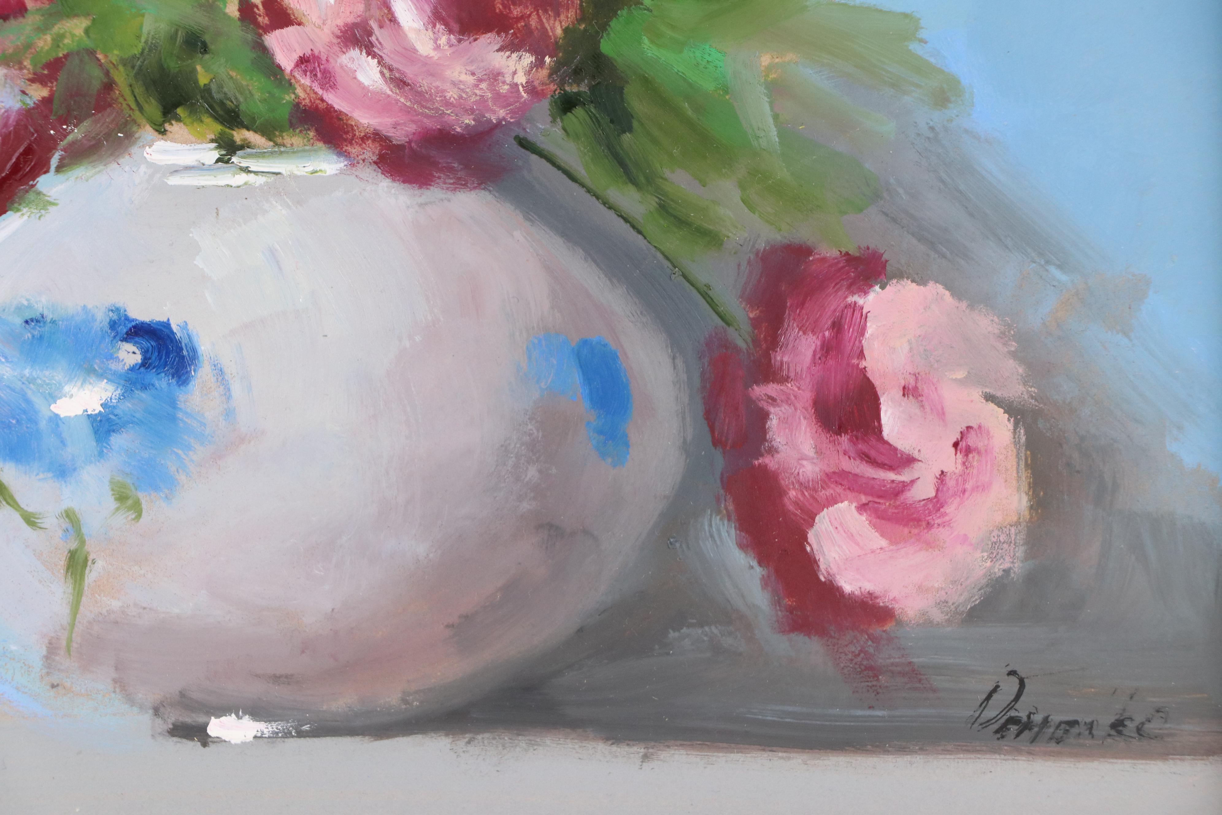 Natalia Demenko Floral Still Life Oil Painting, 21st Century