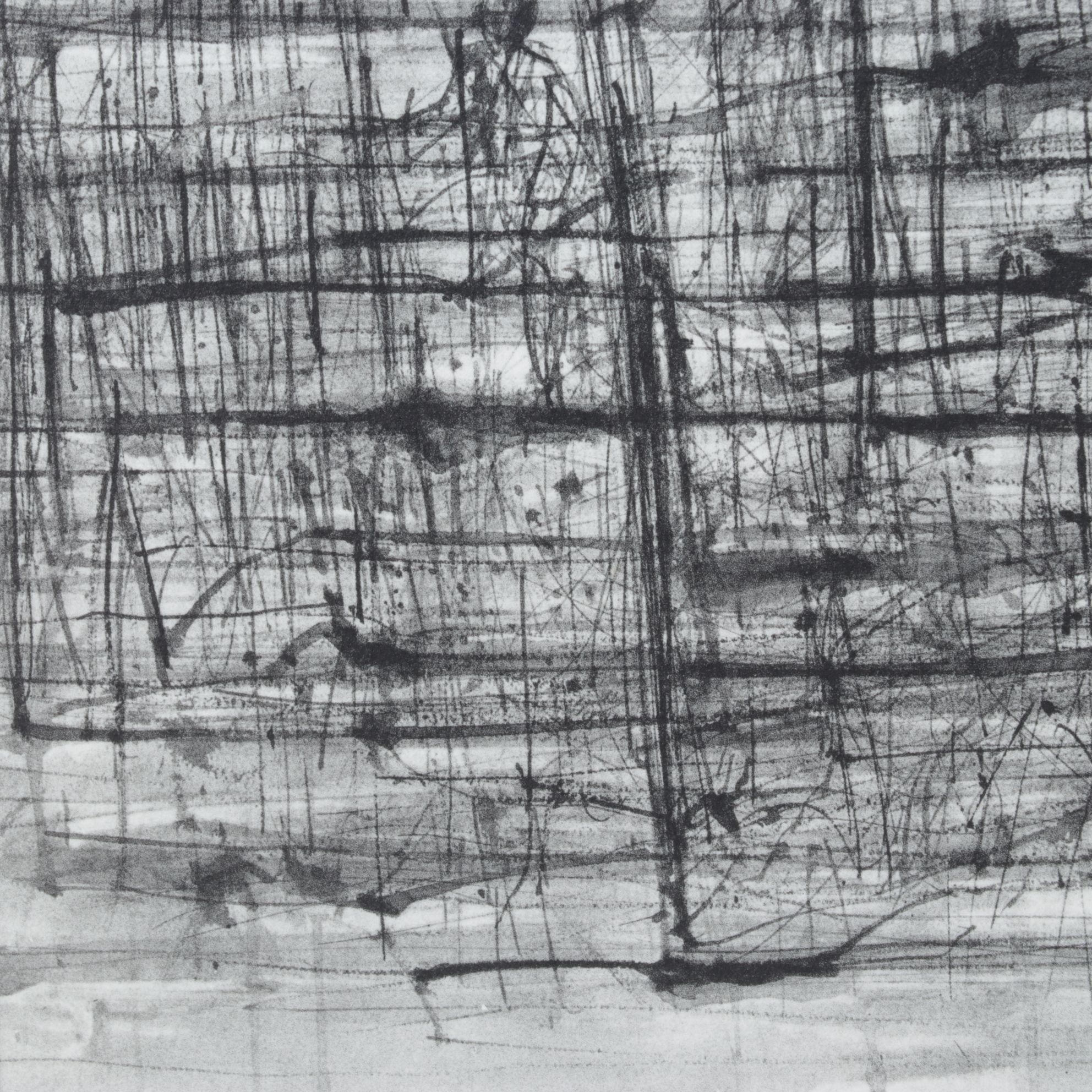 Jean Carzou Lithograph "La Fin du Tour" From "L'Apocalypse," 1959