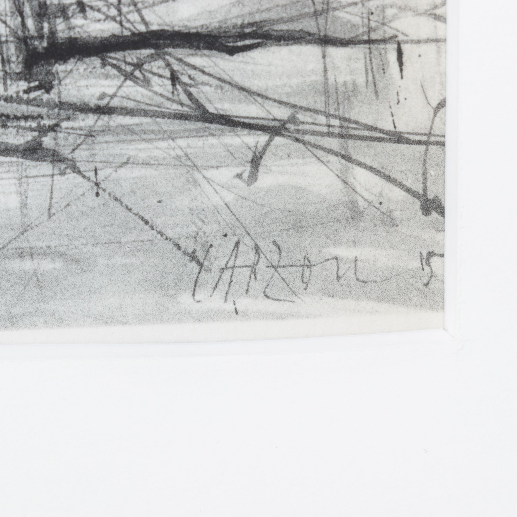 Jean Carzou Lithograph "La Fin du Tour" From "L'Apocalypse," 1959