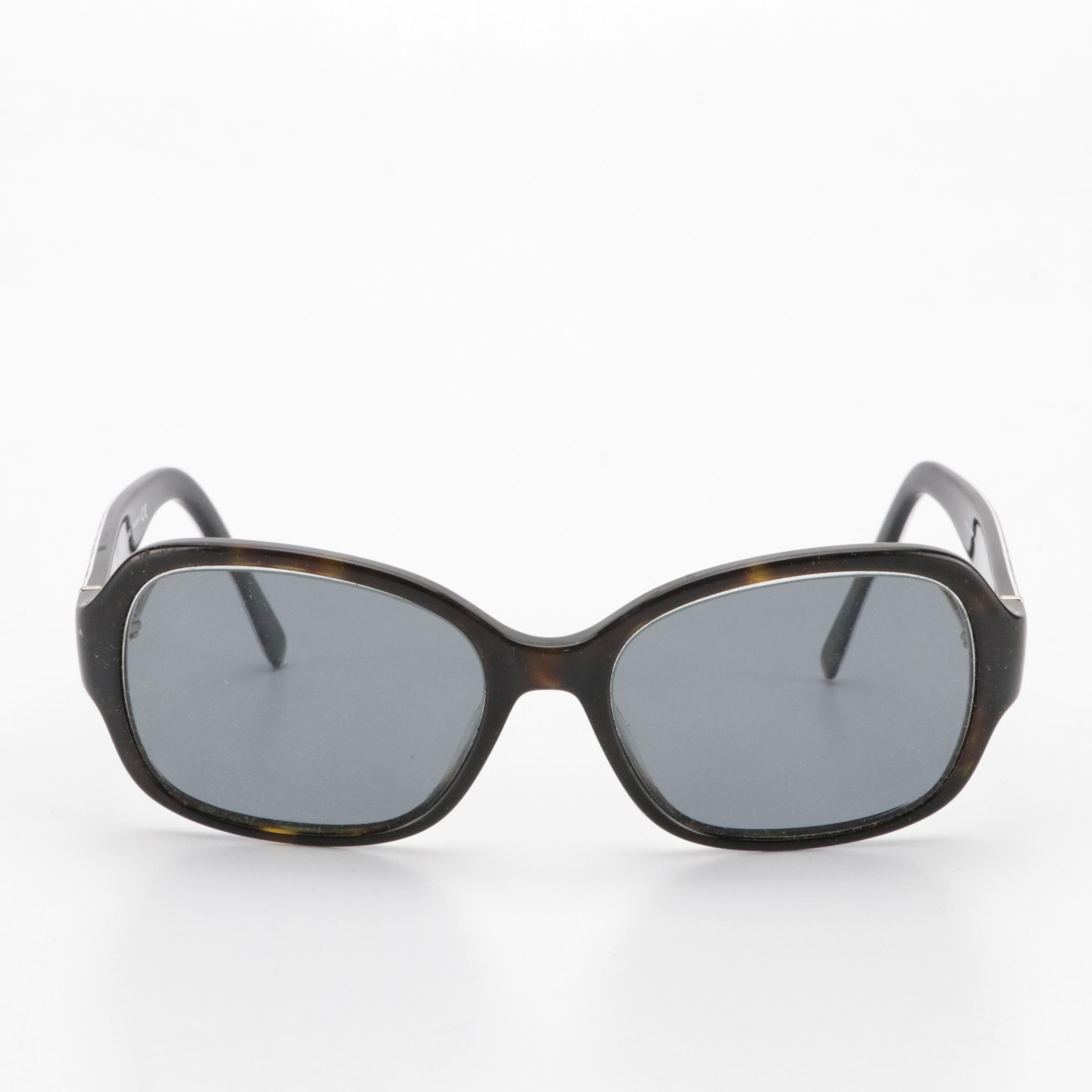 Kate Spade Silver Tone Idiom Bangle & Polarized Prescription Sunglasses w/ Case