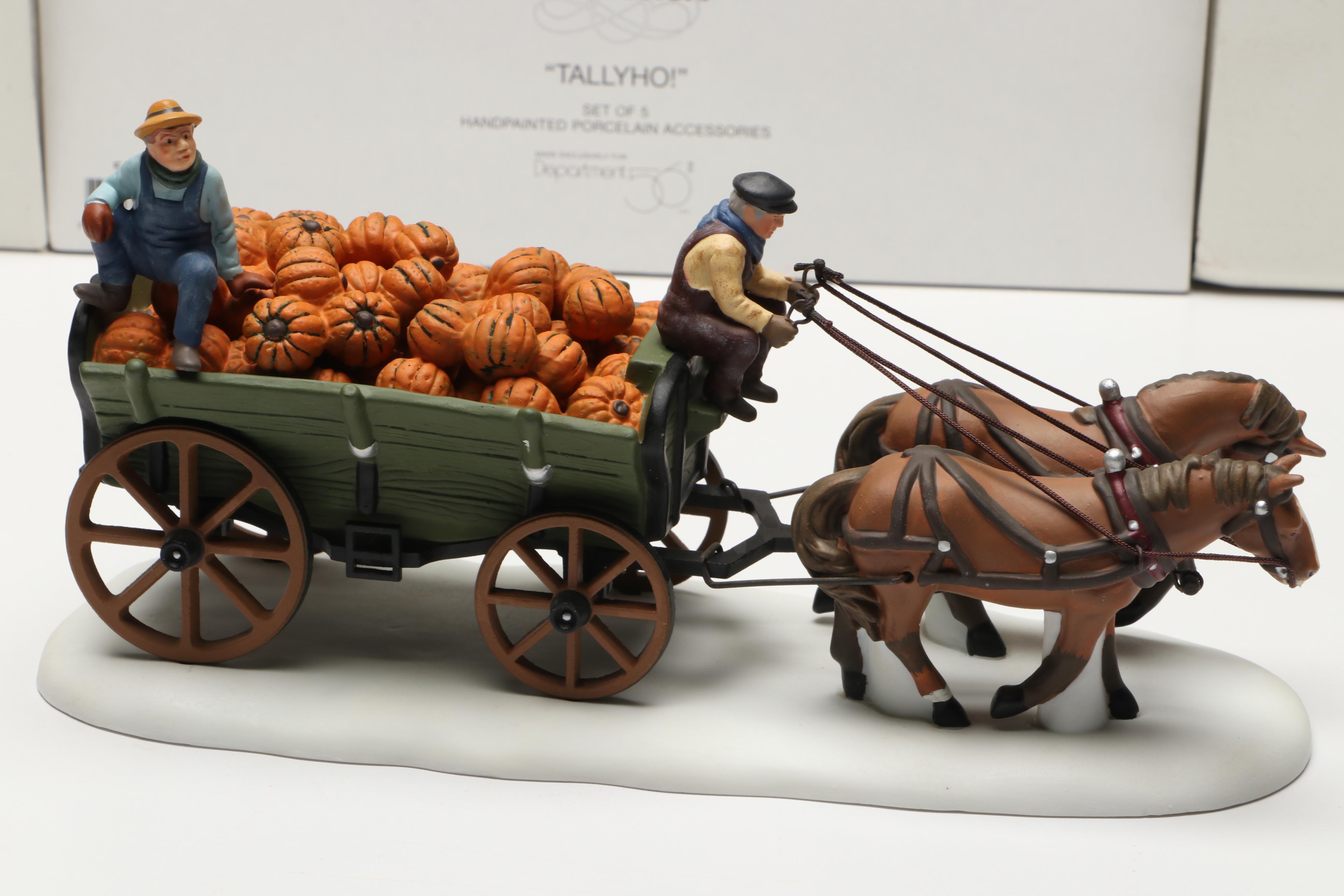 Department 56 "Craggy Cove Lighthouse" and Other New England Village Buildings