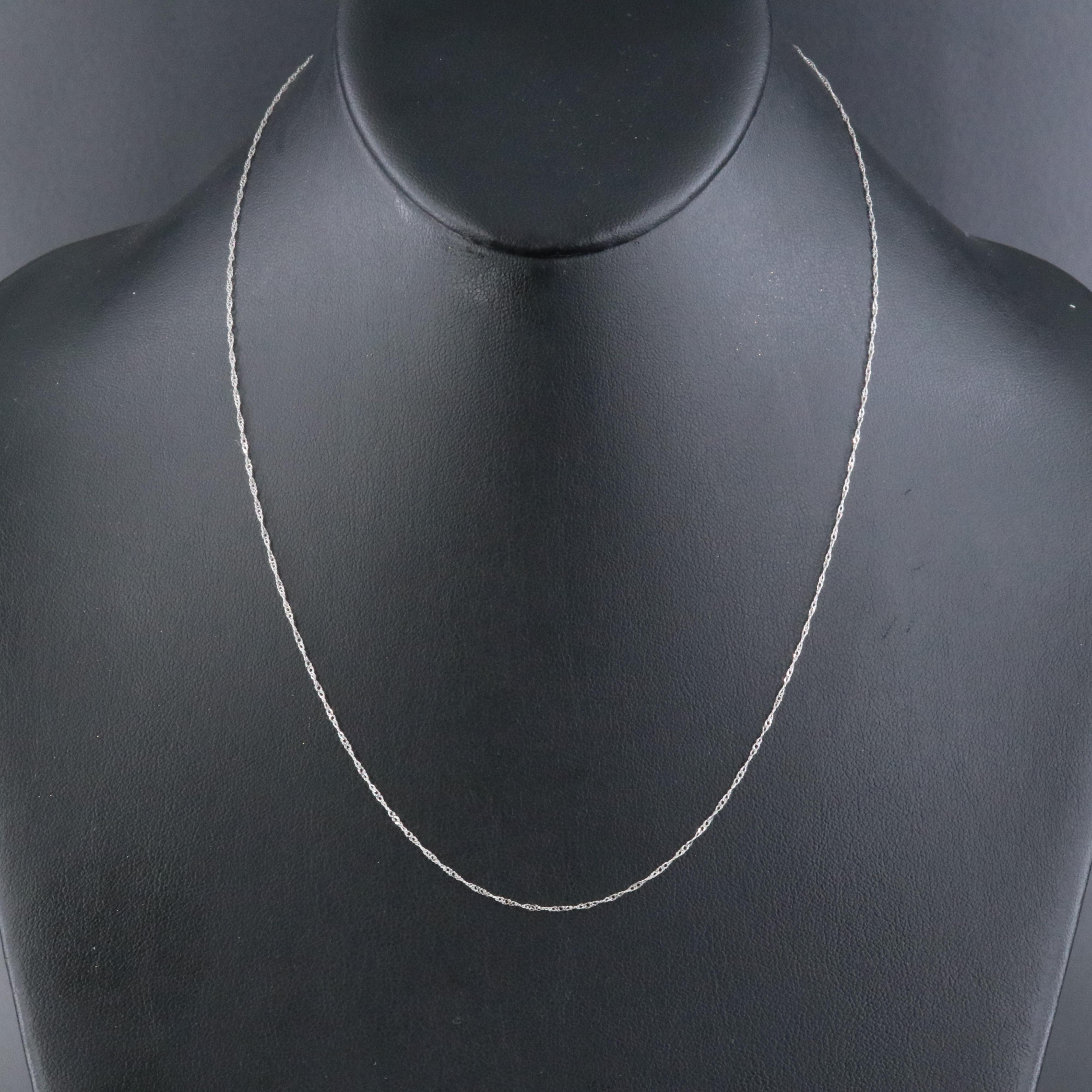 18K Singapore Chain Necklace