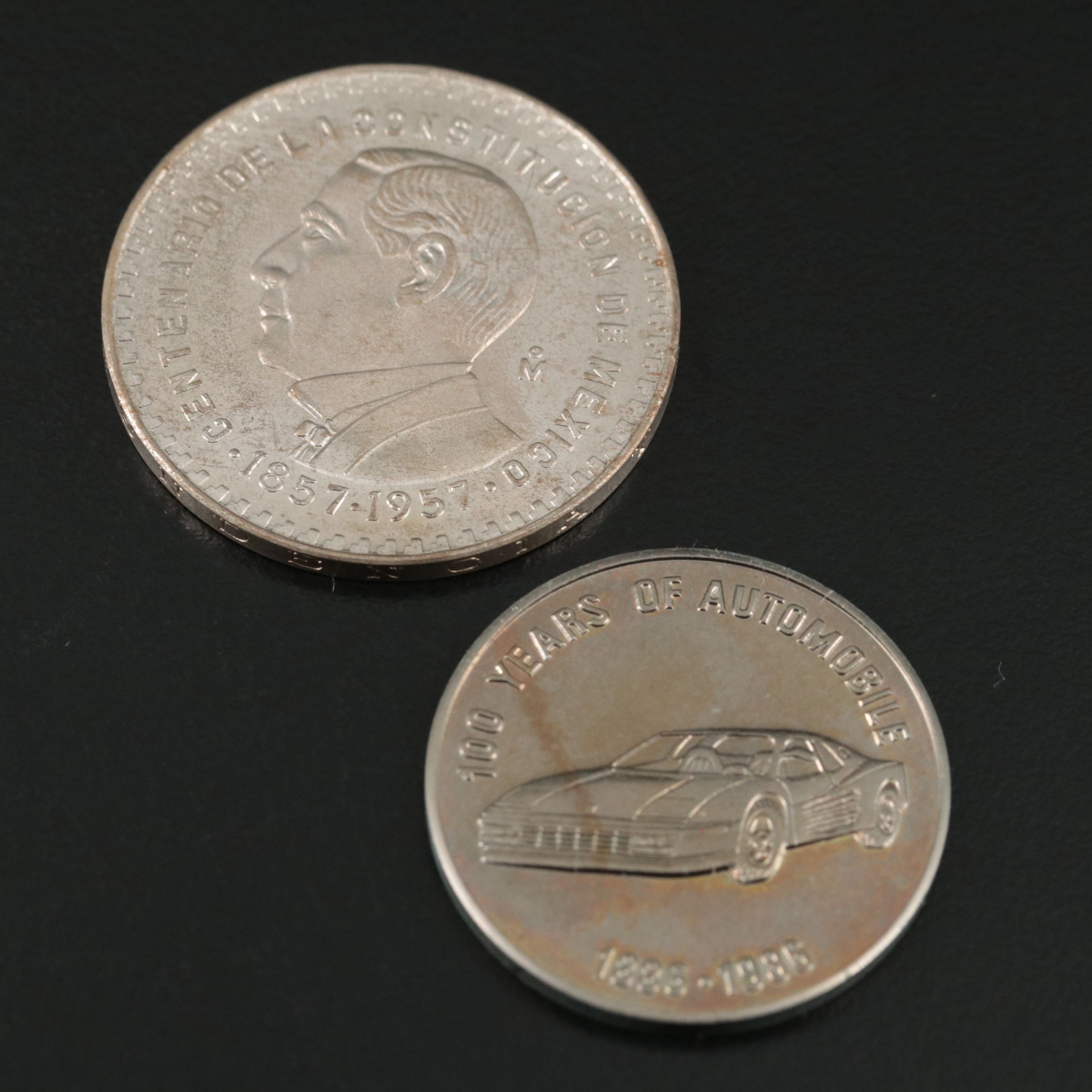 Four Different Uncirculated World Coins