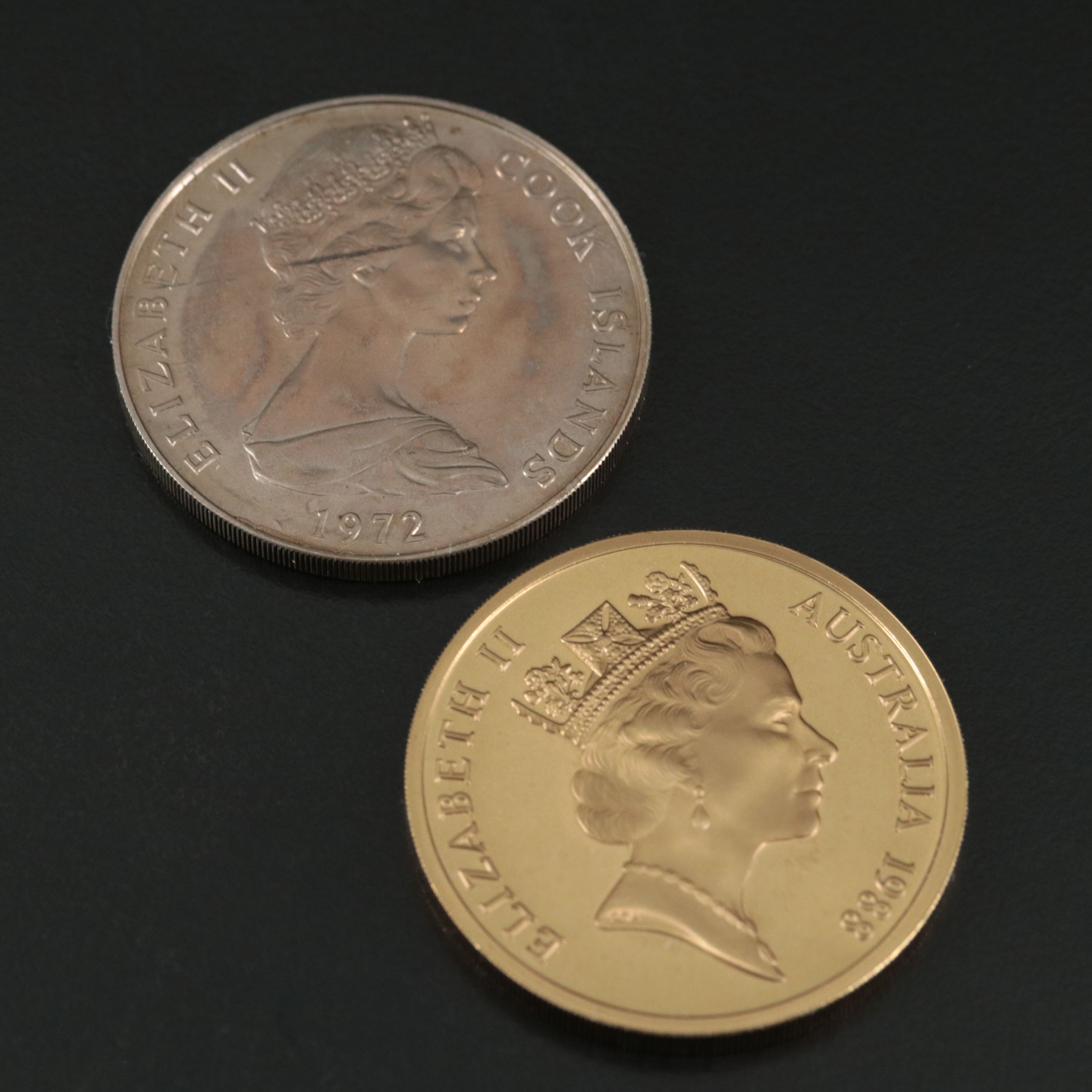 Four Different Uncirculated World Coins