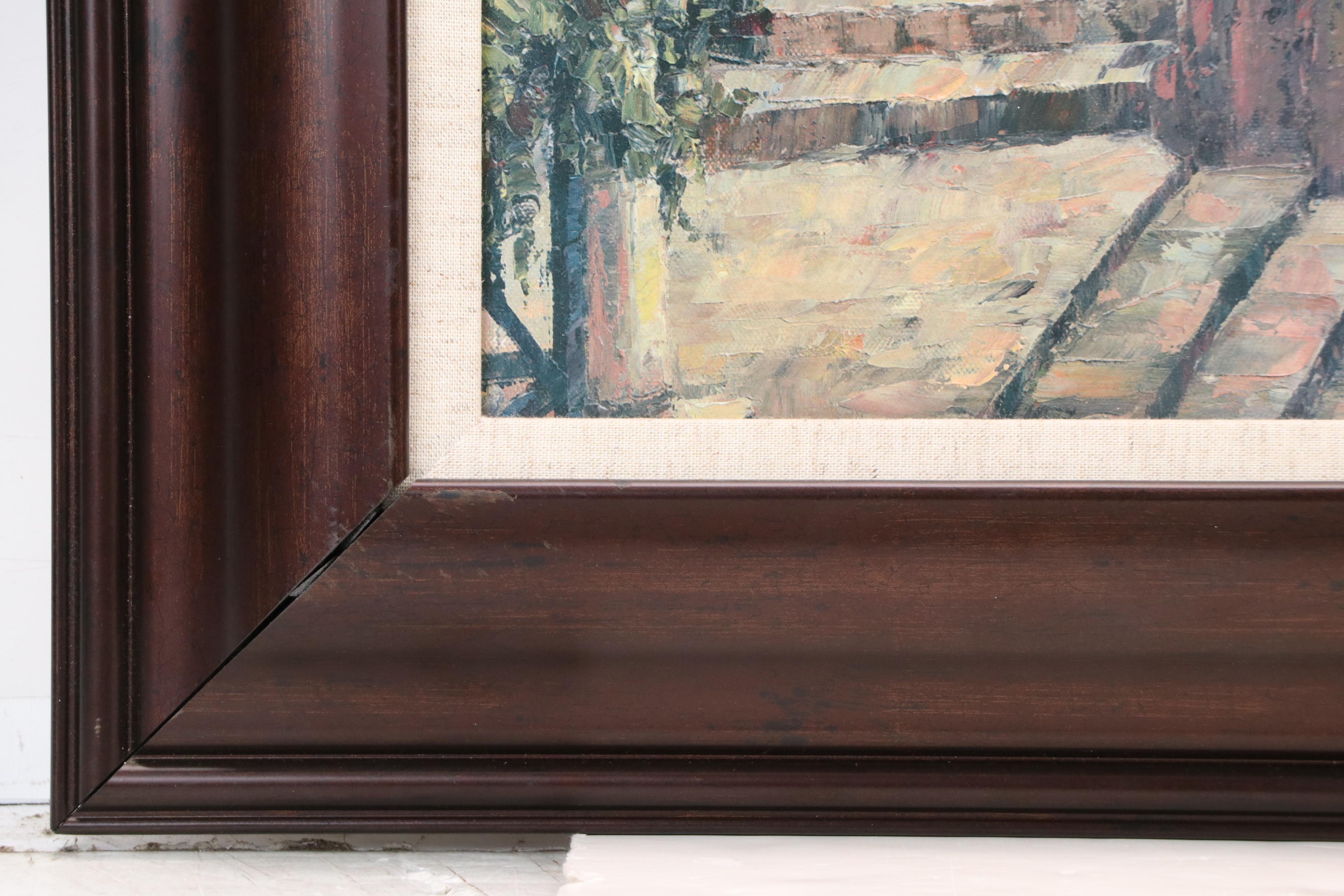 Offset Lithograph After Haixia Liu "Golden Evening Gondola," 21st Century