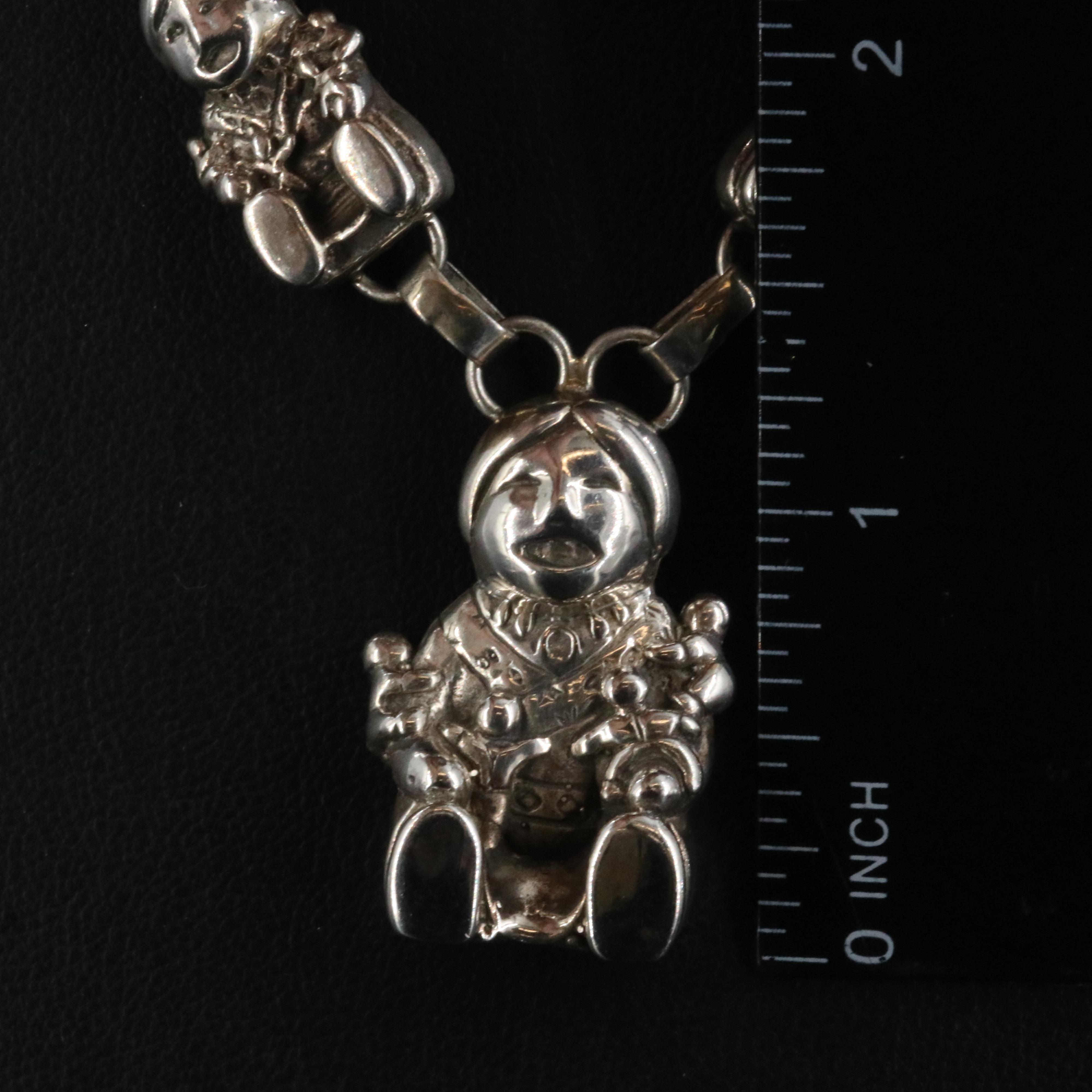 Carol Felley Sterling Story Teller Necklace