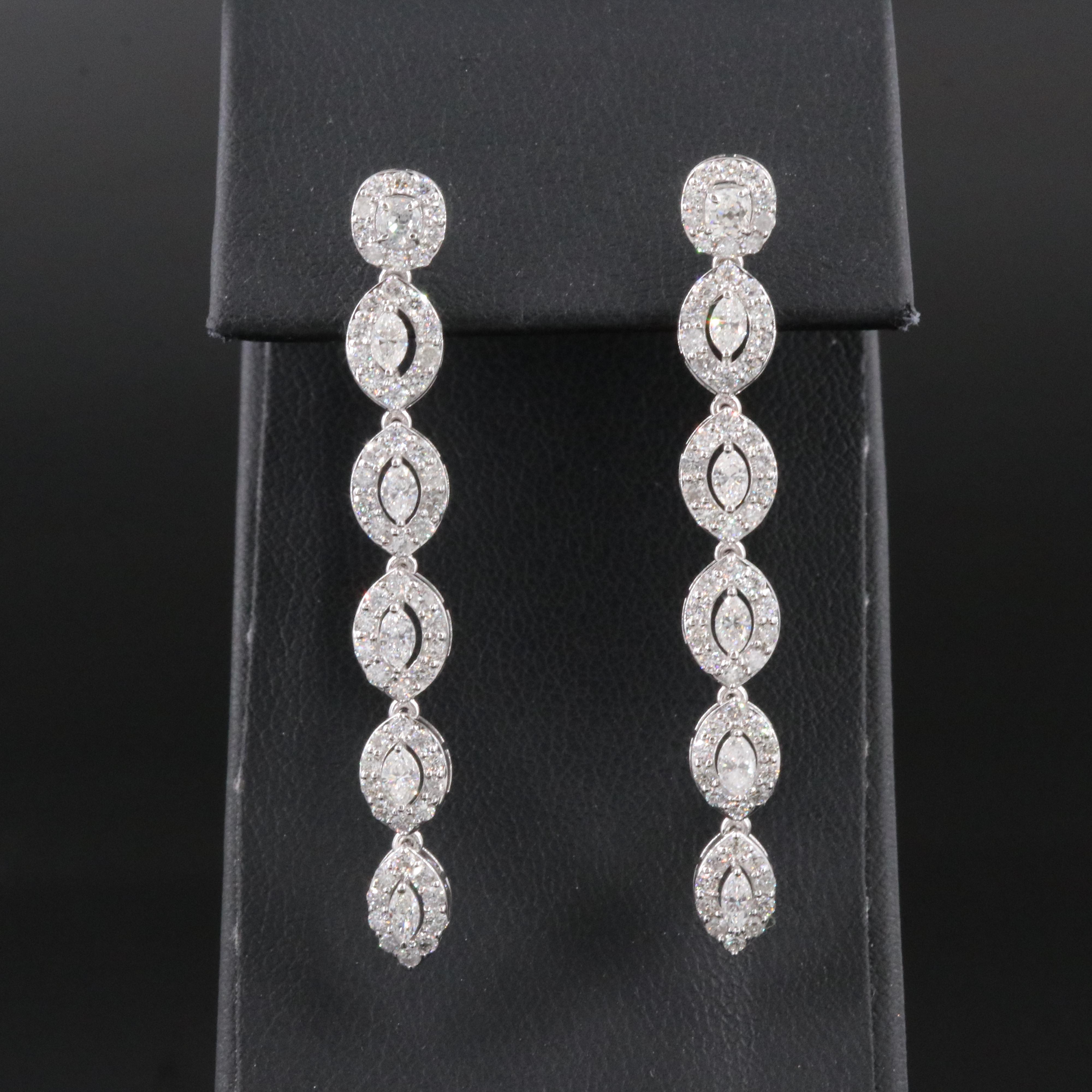 14K 2.49 CTW Diamond Earrings