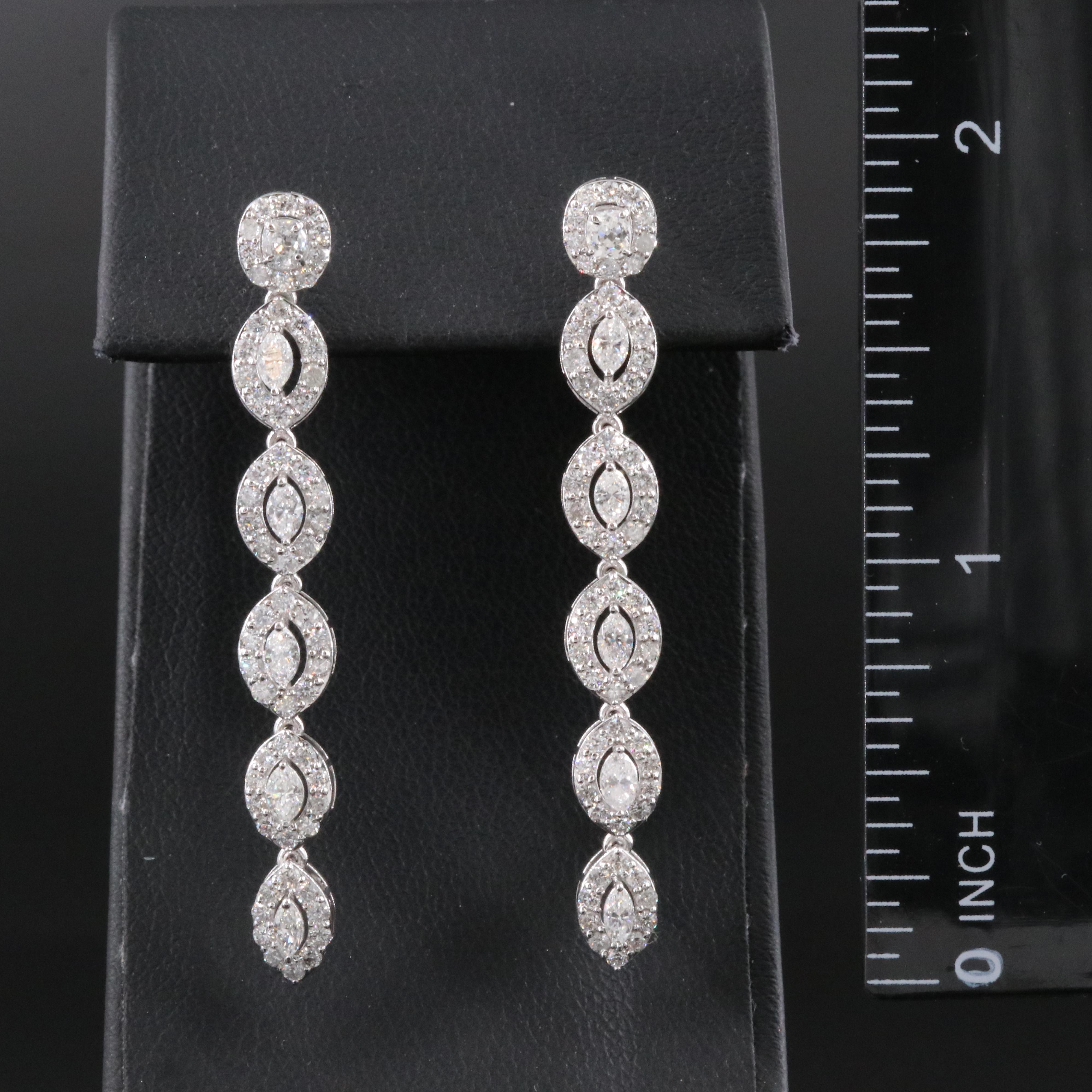 14K 2.49 CTW Diamond Earrings