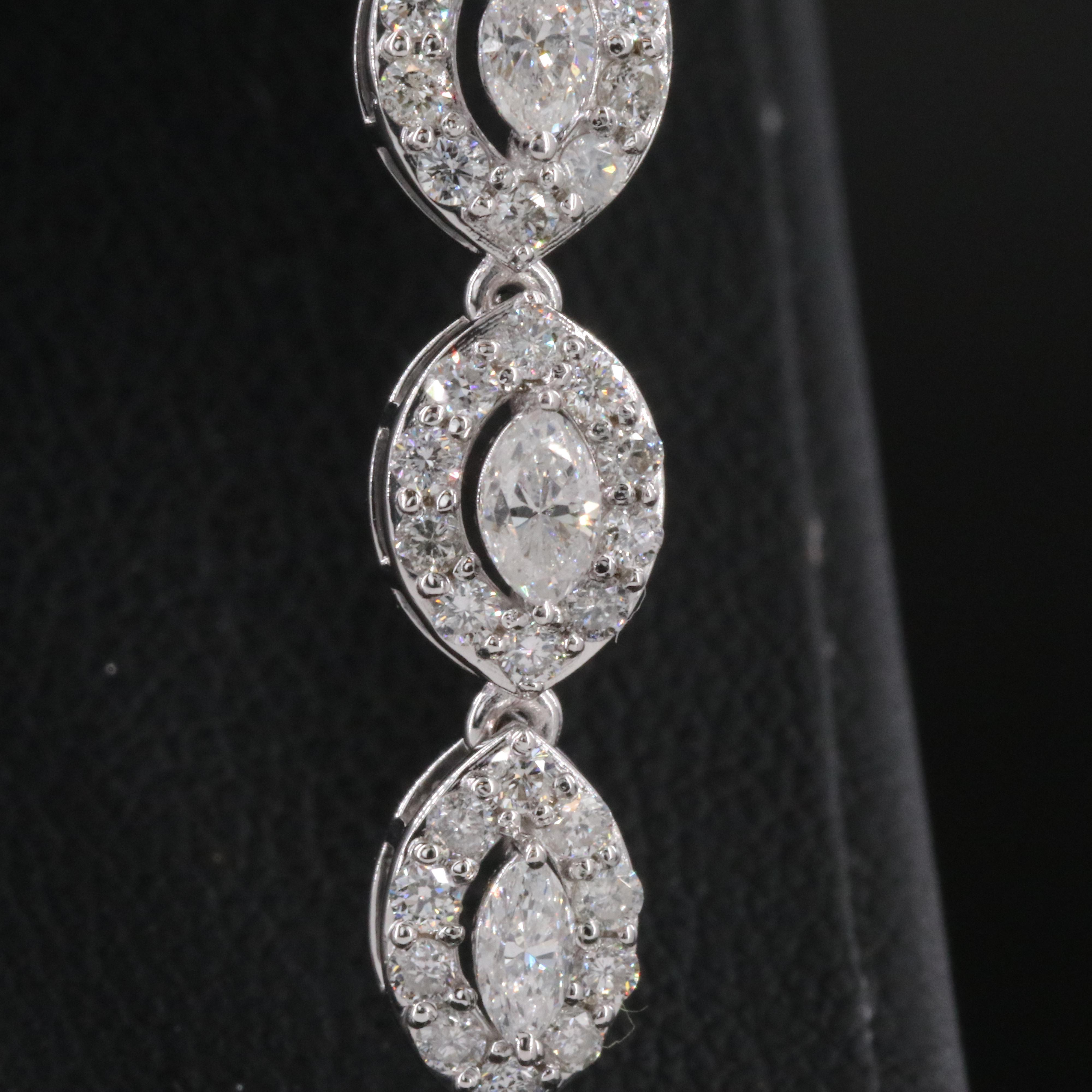 14K 2.49 CTW Diamond Earrings