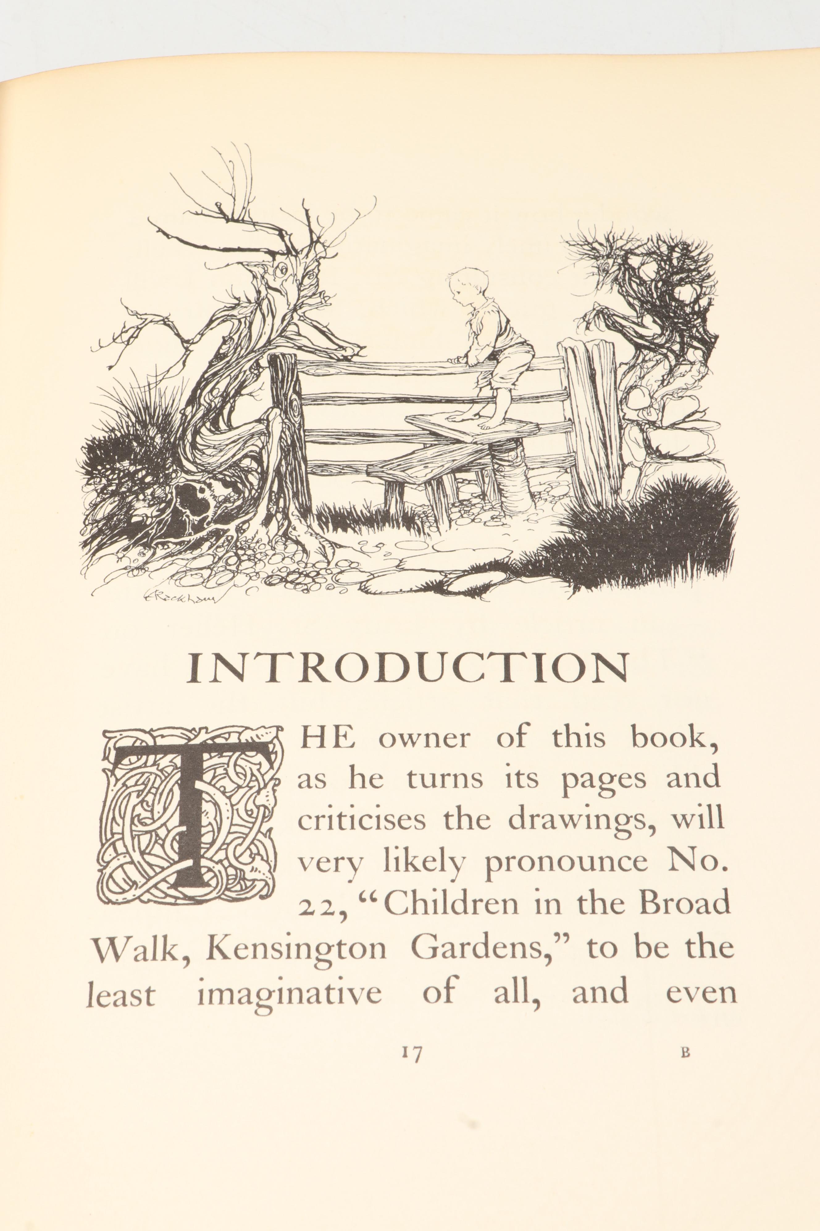 Signed Limited Edition "Arthur Rackham's Book of Pictures," 1913
