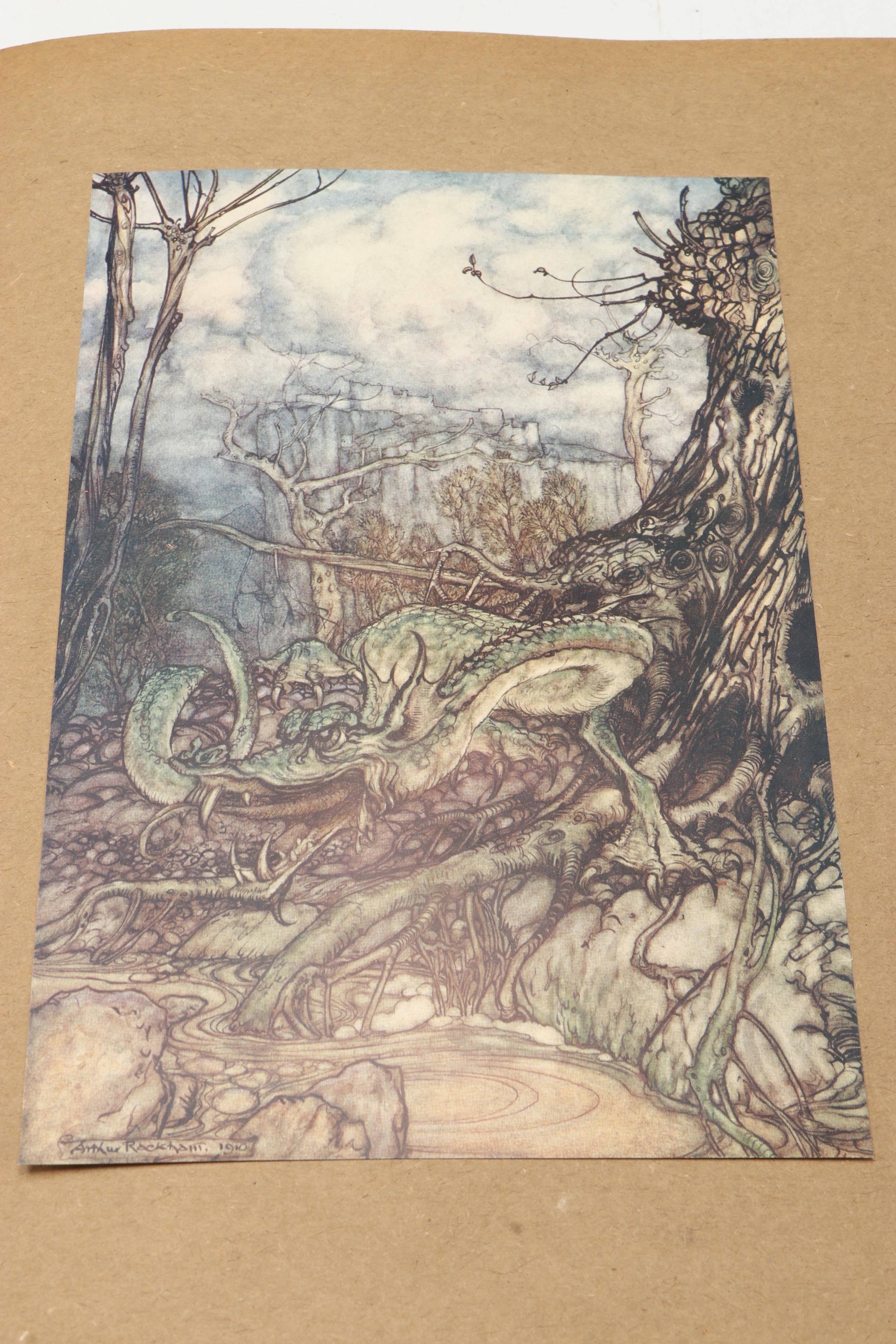 Signed Limited Edition "Arthur Rackham's Book of Pictures," 1913