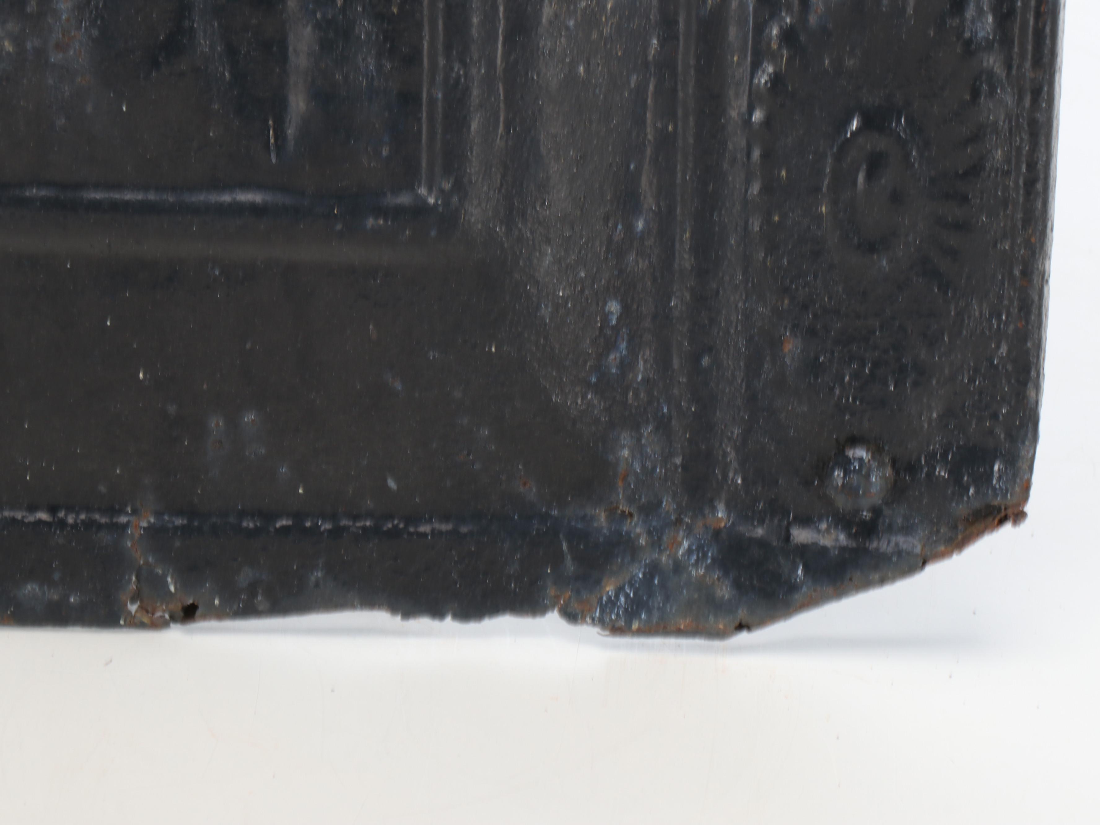 Victorian Cast Iron Fireplace Cover, Late 19th/ Early 20th Century
