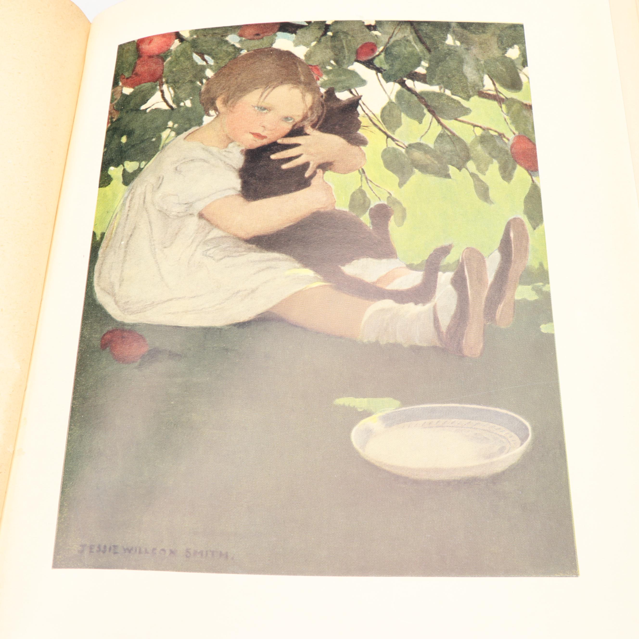Illustrated "A Child's Book of Old Verses" Selected by Jessie Willcox Smith