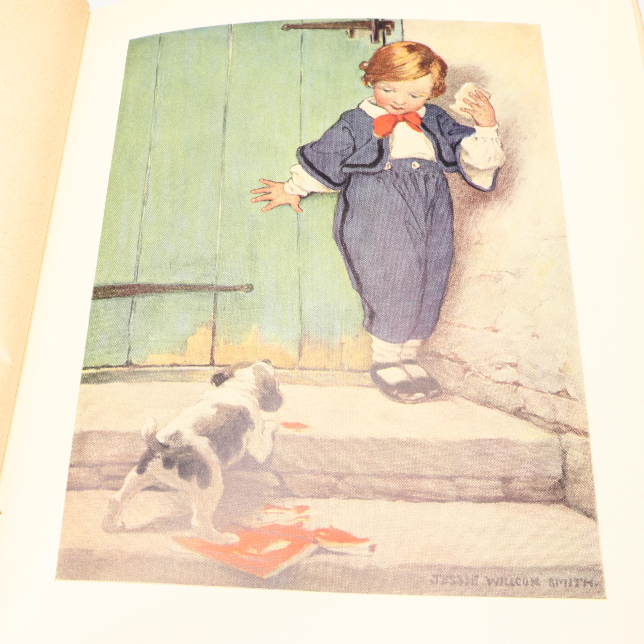 Illustrated "A Child's Book of Old Verses" Selected by Jessie Willcox Smith