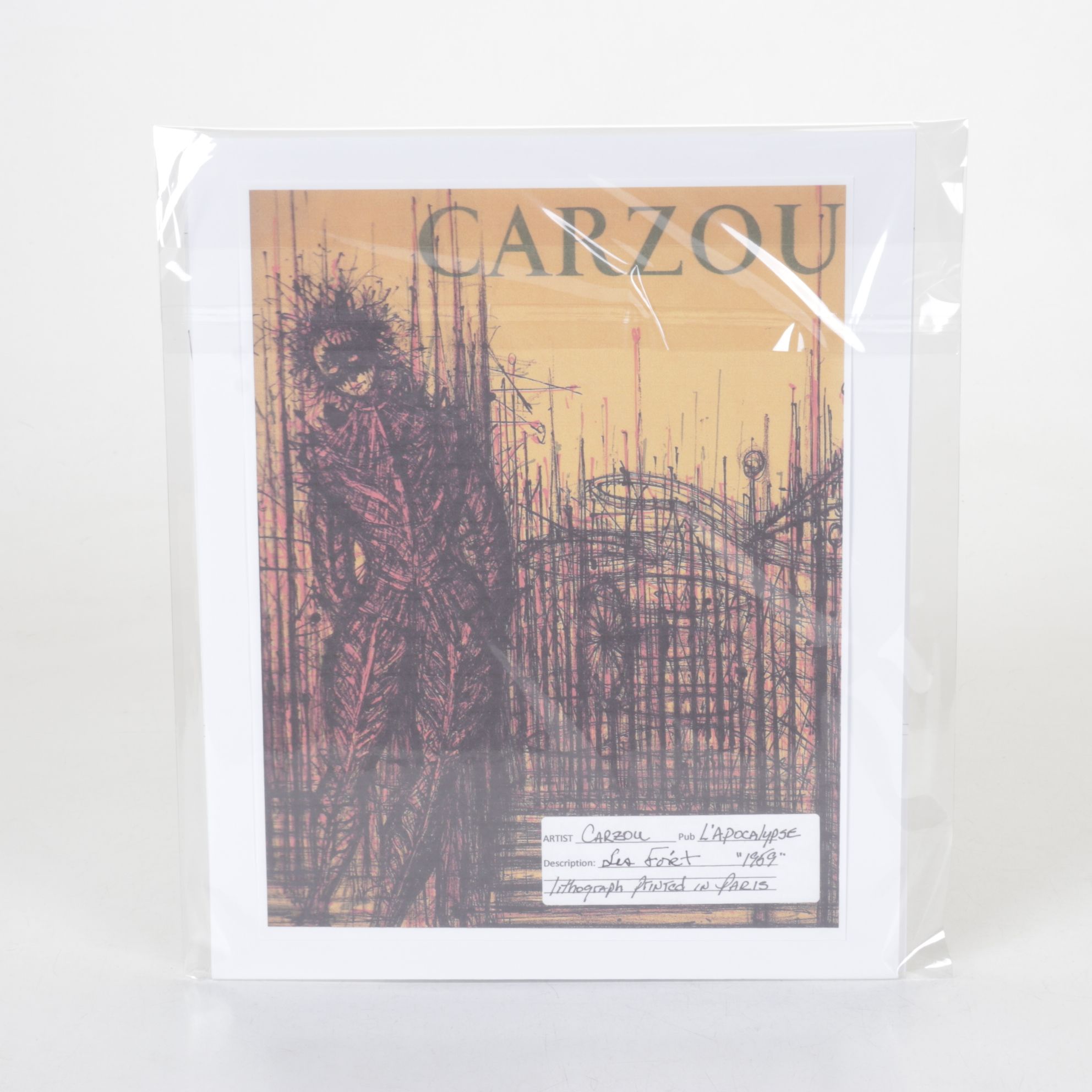 Jean Carzou Lithograph from "L'Apocalypse," 1959