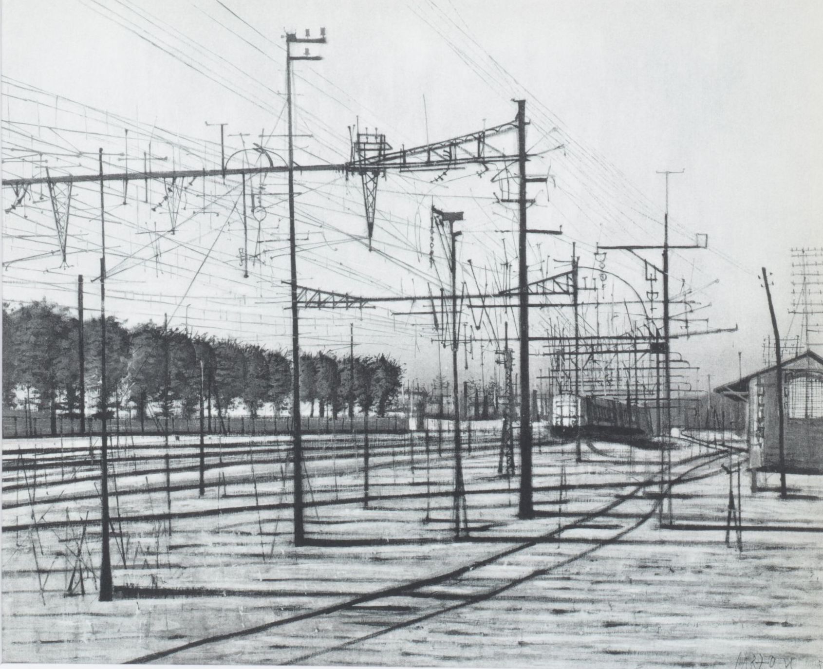 Jean Carzou Lithograph from "L'Apocalypse," 1959