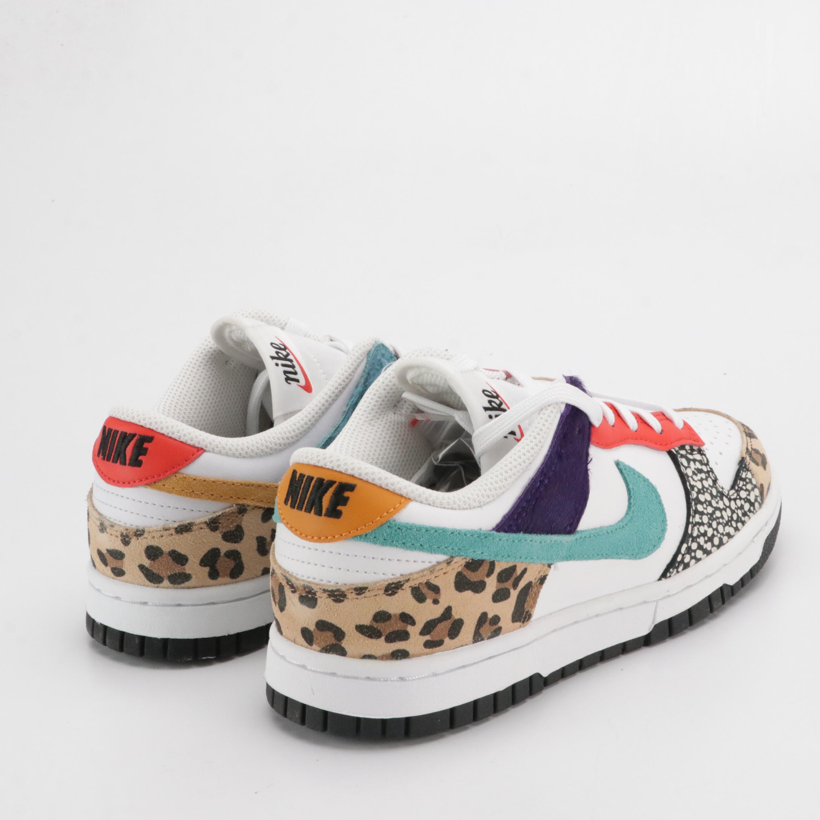 Nike Dunk Low SE "Safari Mix" Sneakers in Box