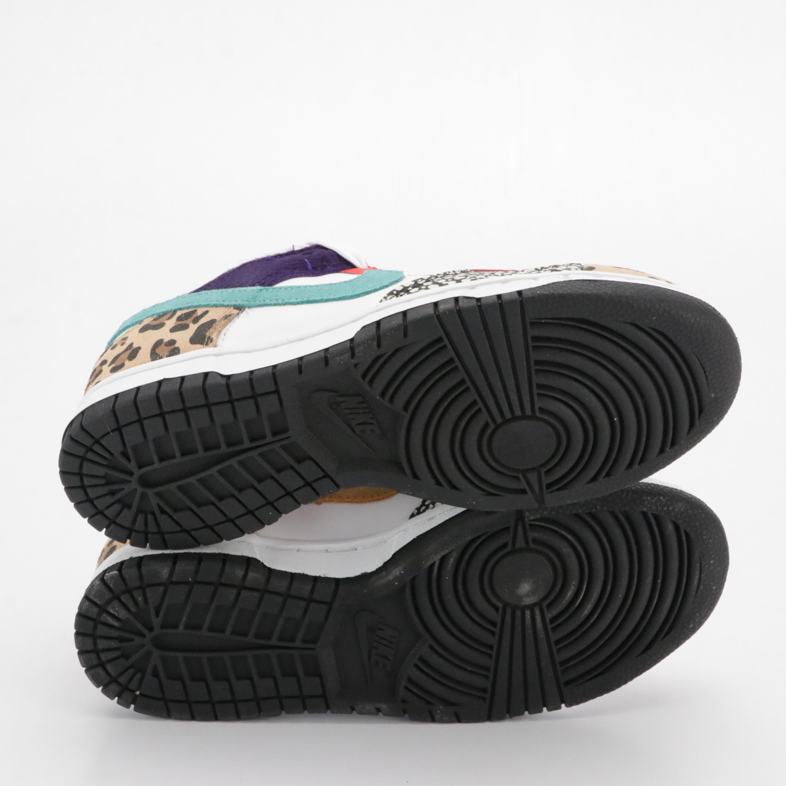 Nike Dunk Low SE "Safari Mix" Sneakers in Box