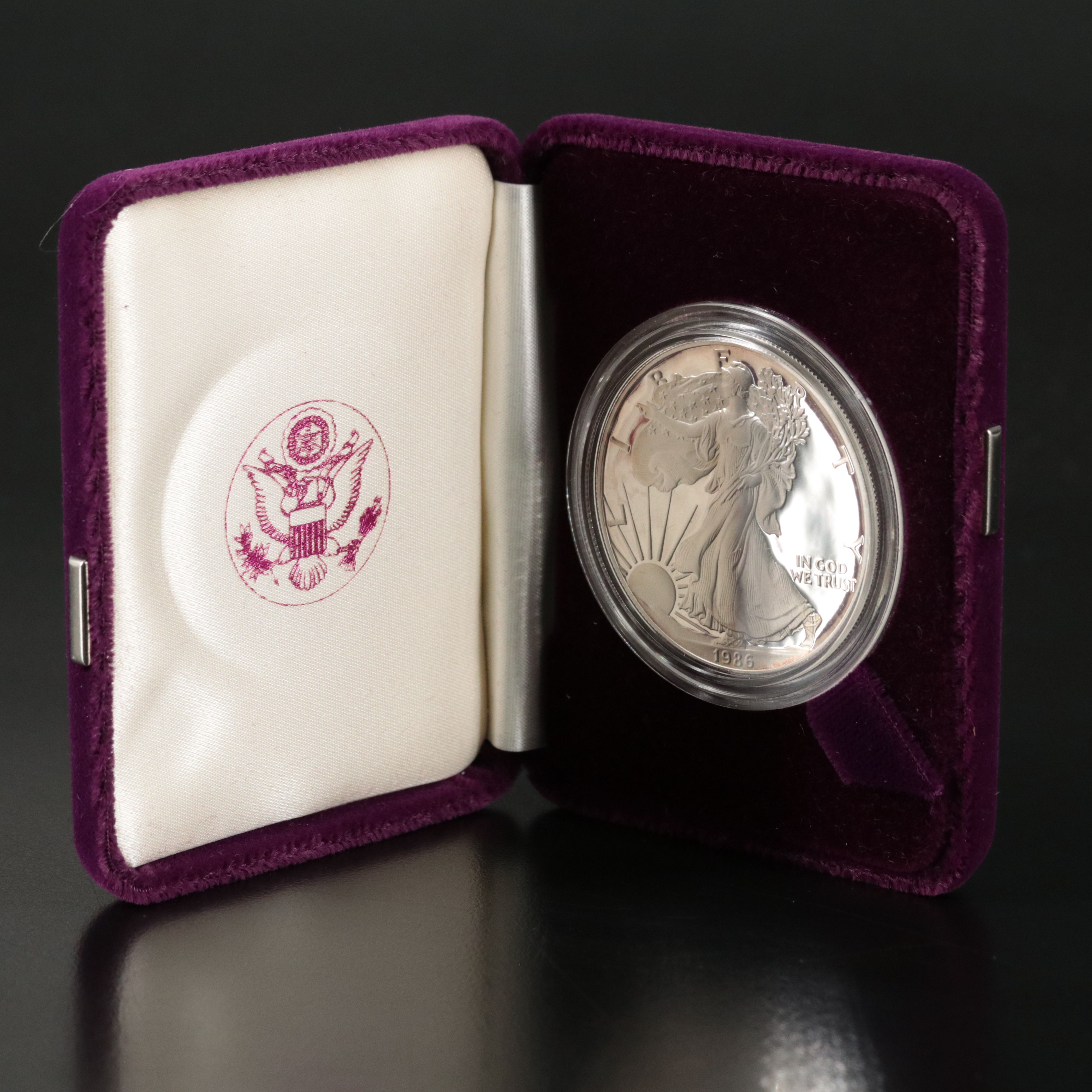 1986 U.S. Silver Eagle Proof Coin