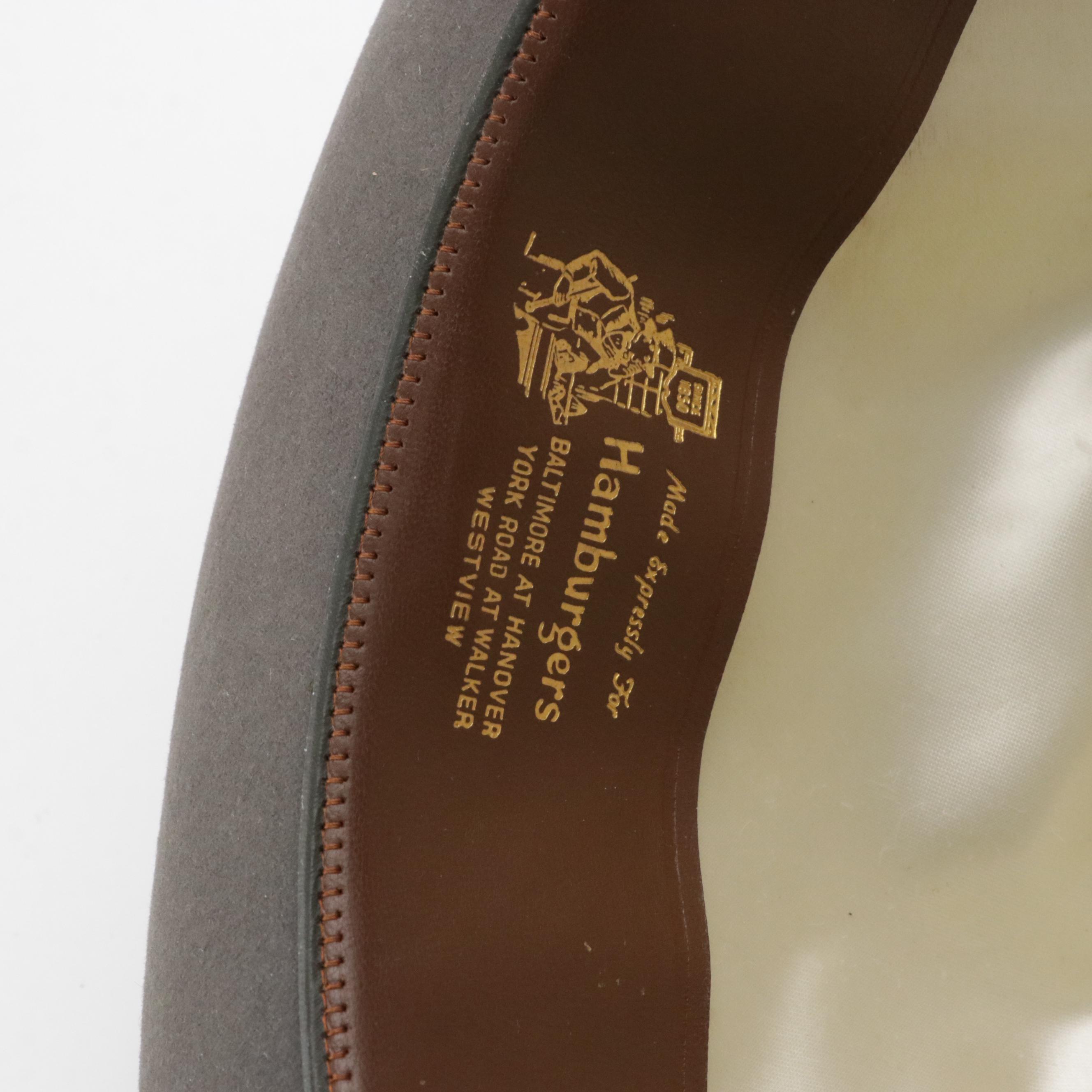 Dobbs Grey Felted Wool Fedora with Black Grosgrain Hatband