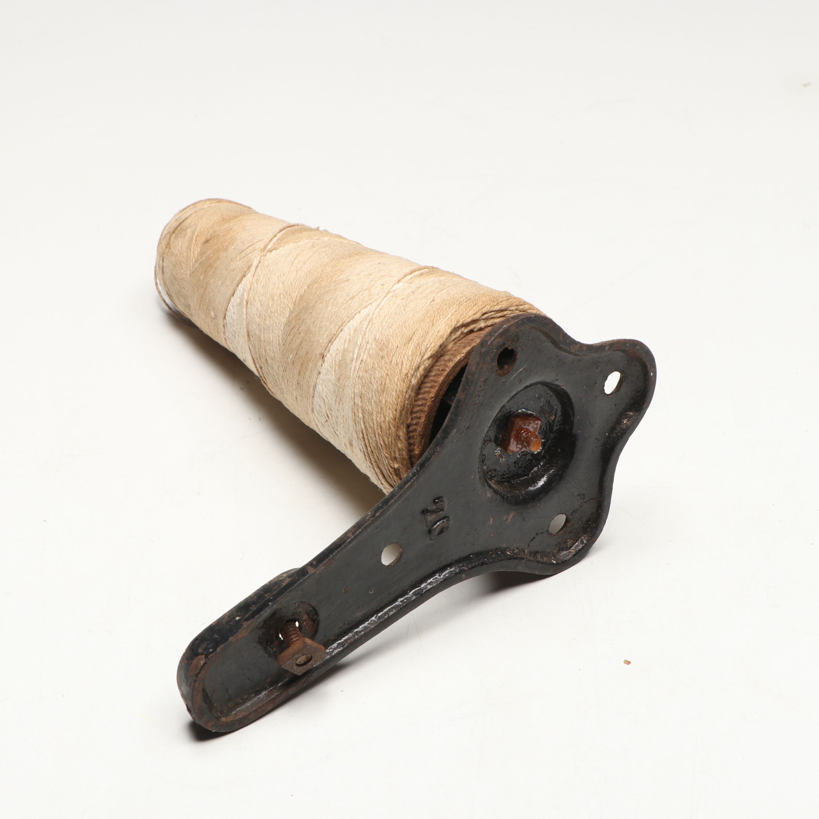 Singer No. 20 "SewHandy" Sewing Machine and Other Thread Spool with Wall Mount