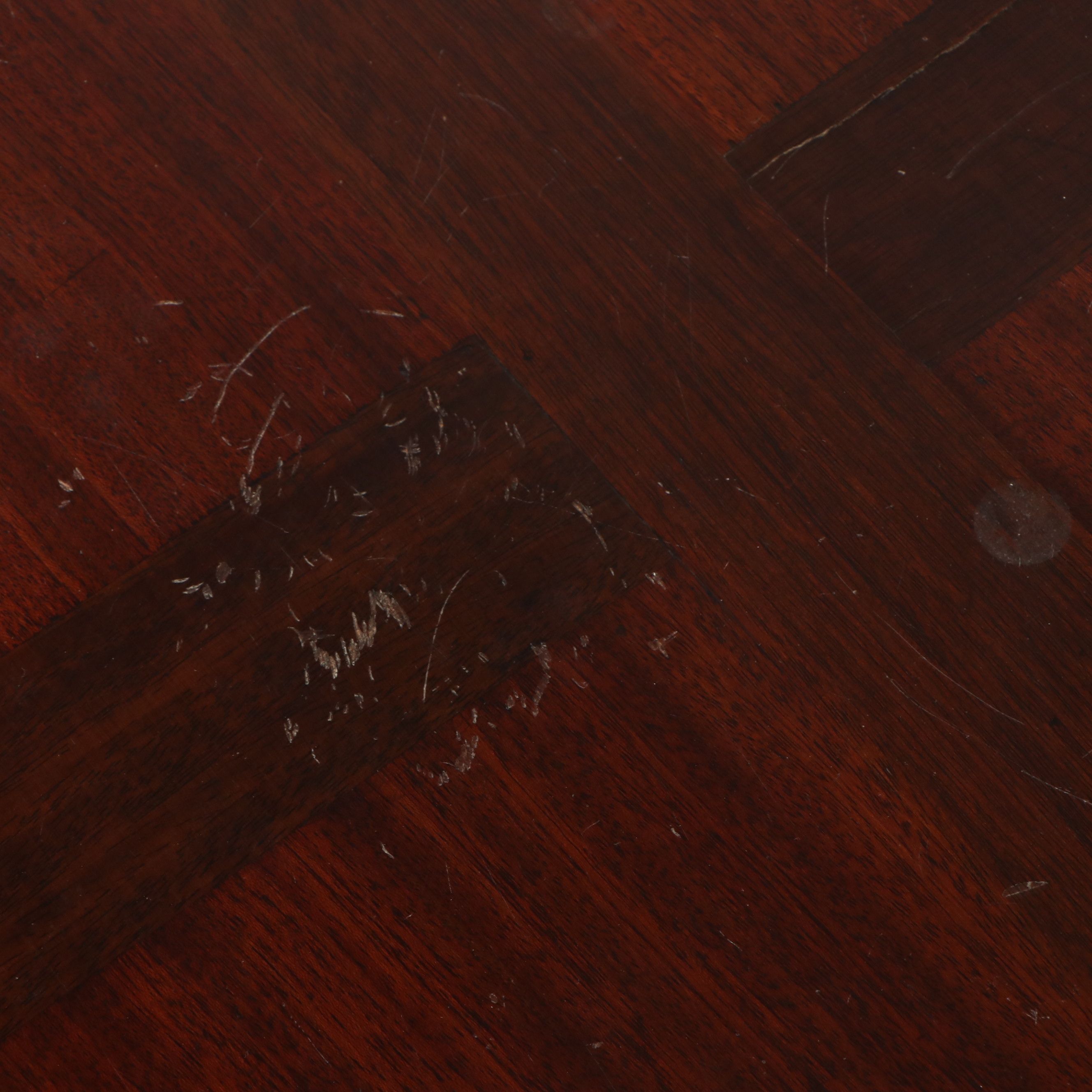 Chippendale Style Mahogany Butler's Tray Table