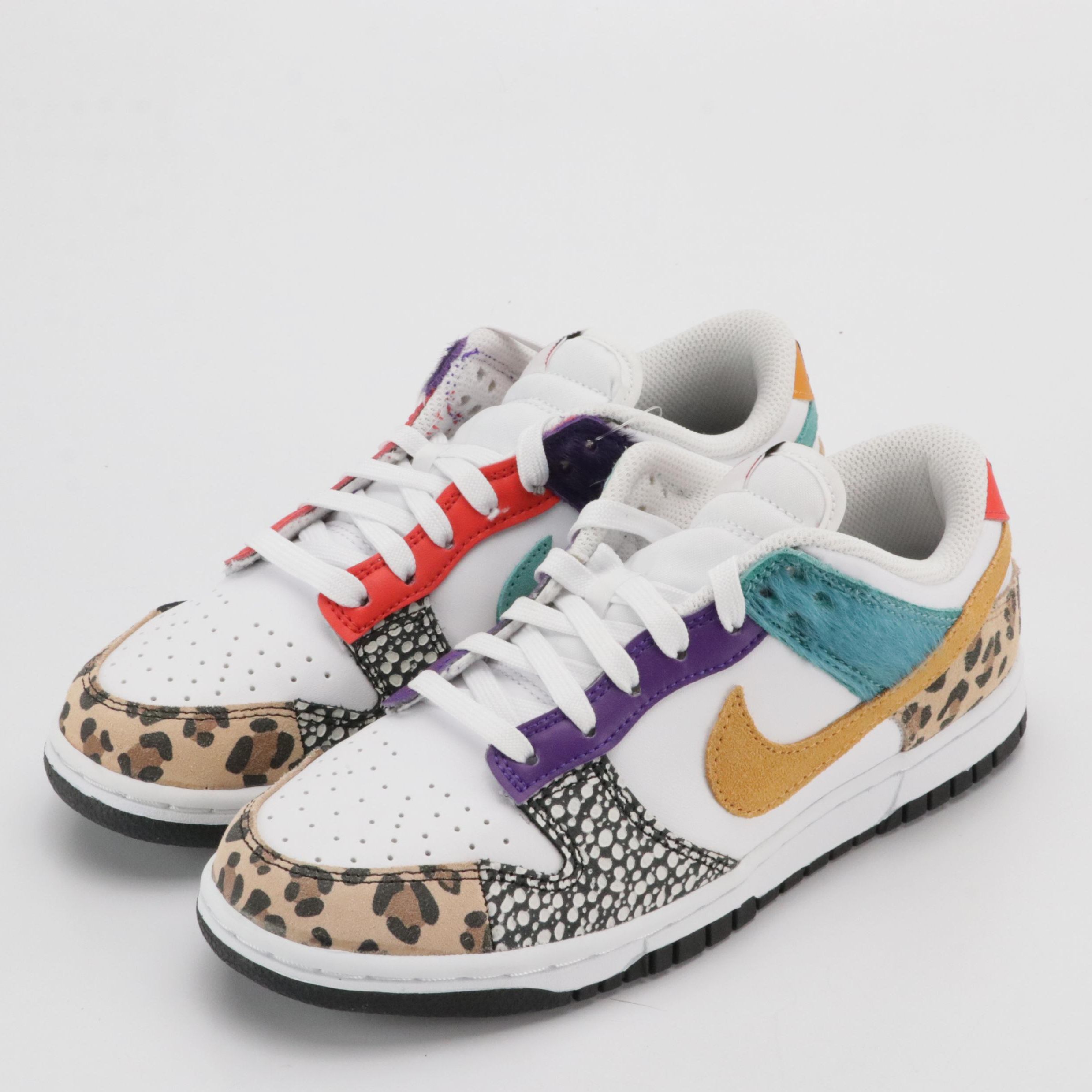 Nike Dunk Low SE "Safari Mix" Sneakers in Box