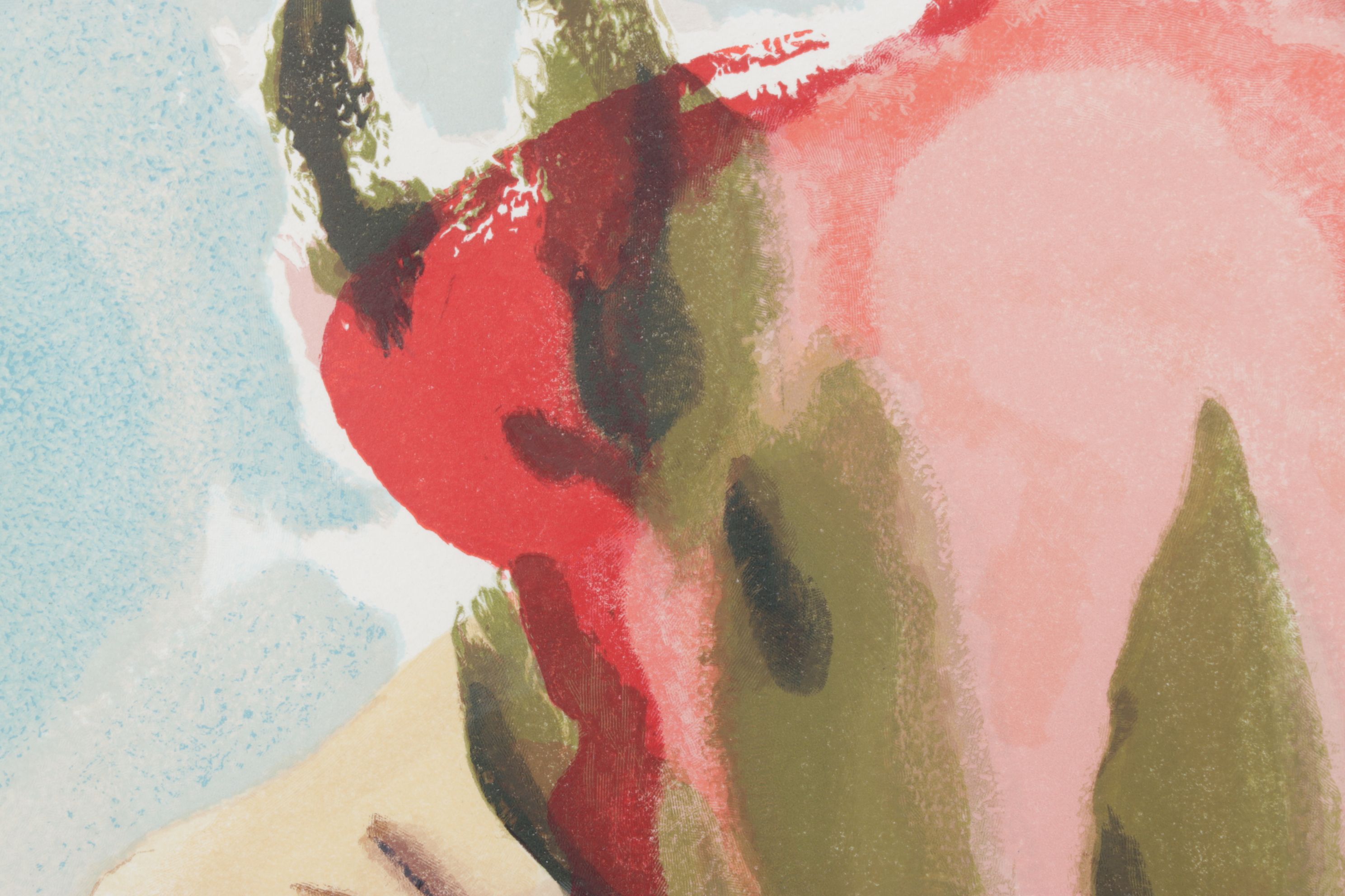 Salvador Dalí Wood Engraving "Le nouveau doute de Dante"