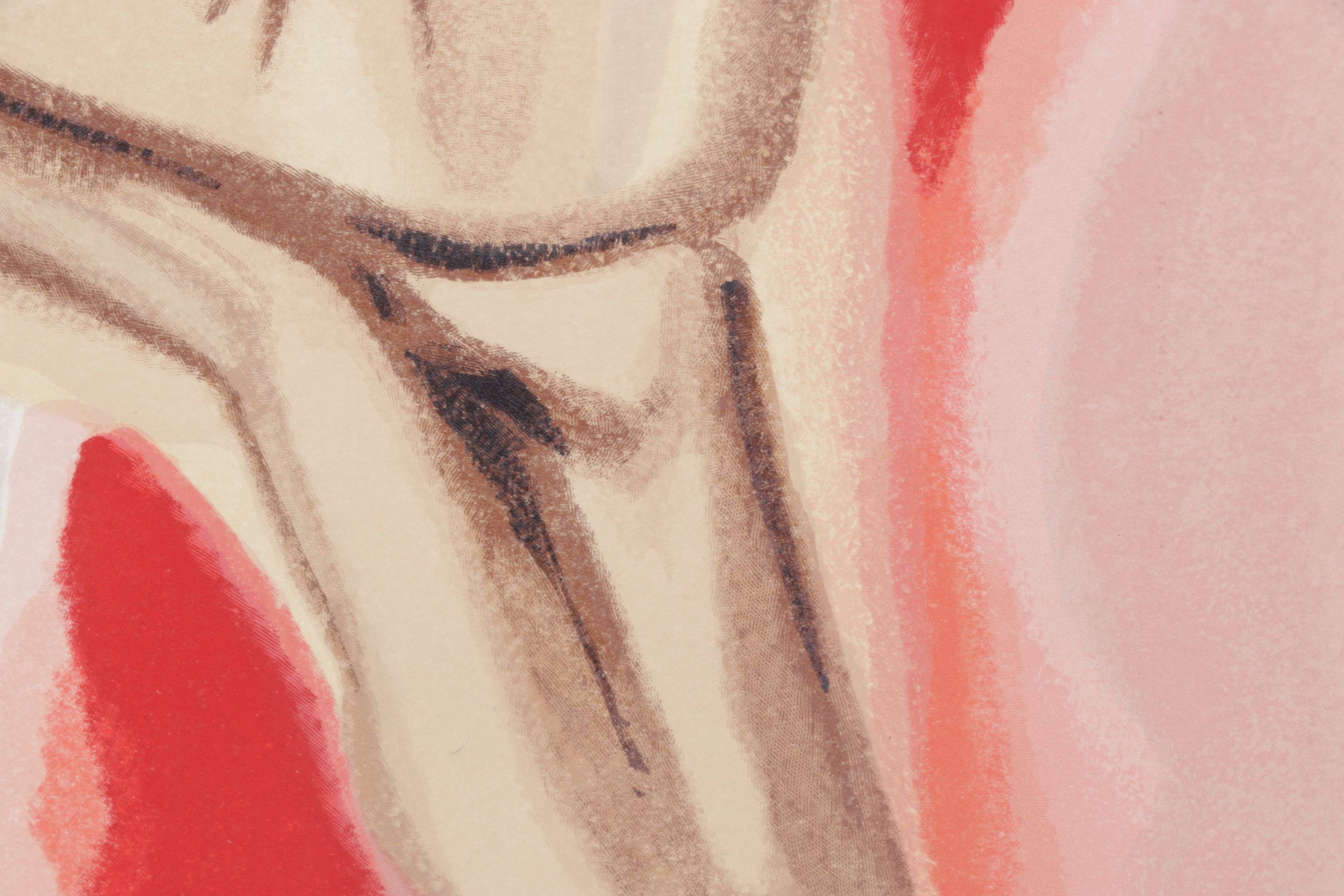 Salvador Dalí Wood Engraving "Le nouveau doute de Dante"