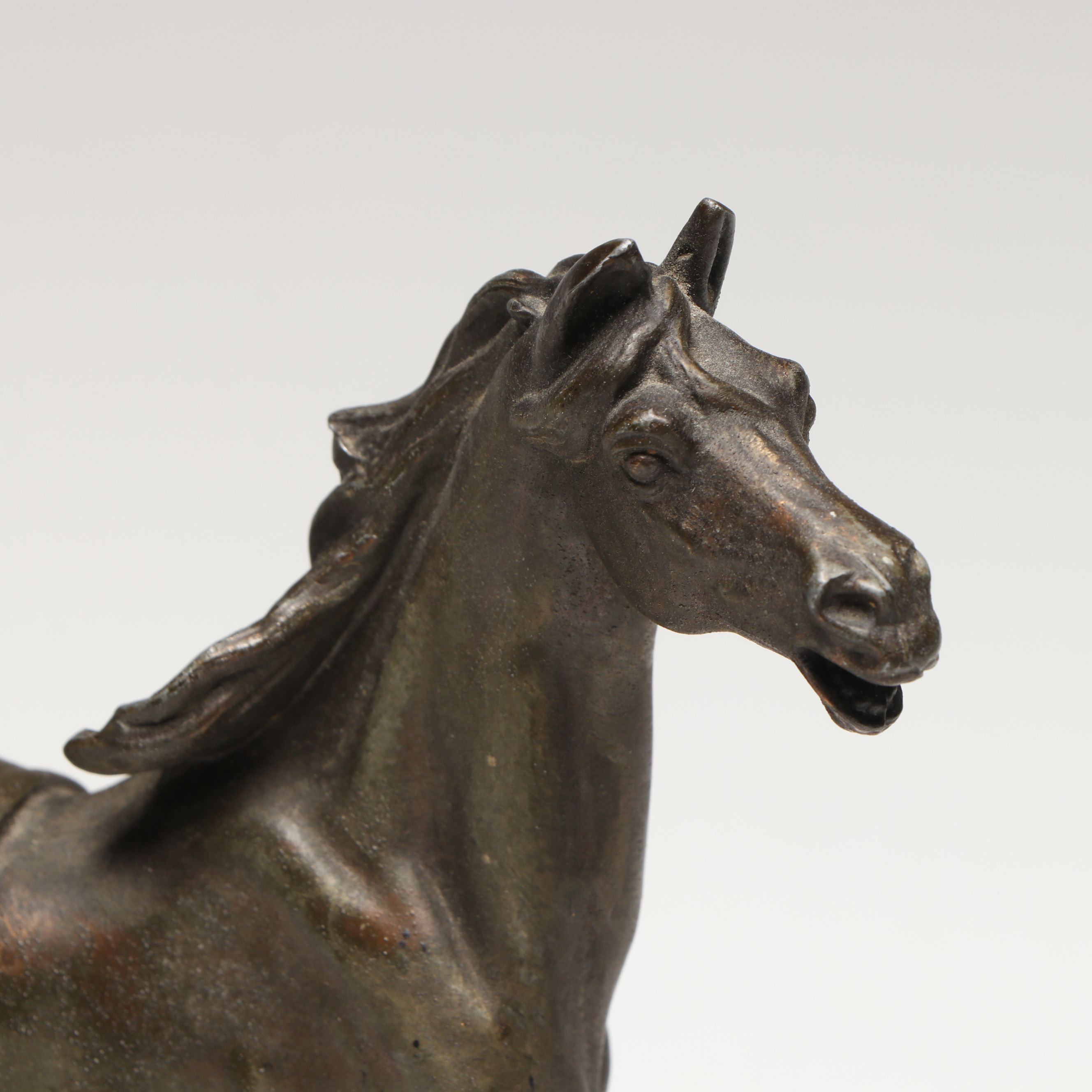 Bronzed Spelter Horse Figure