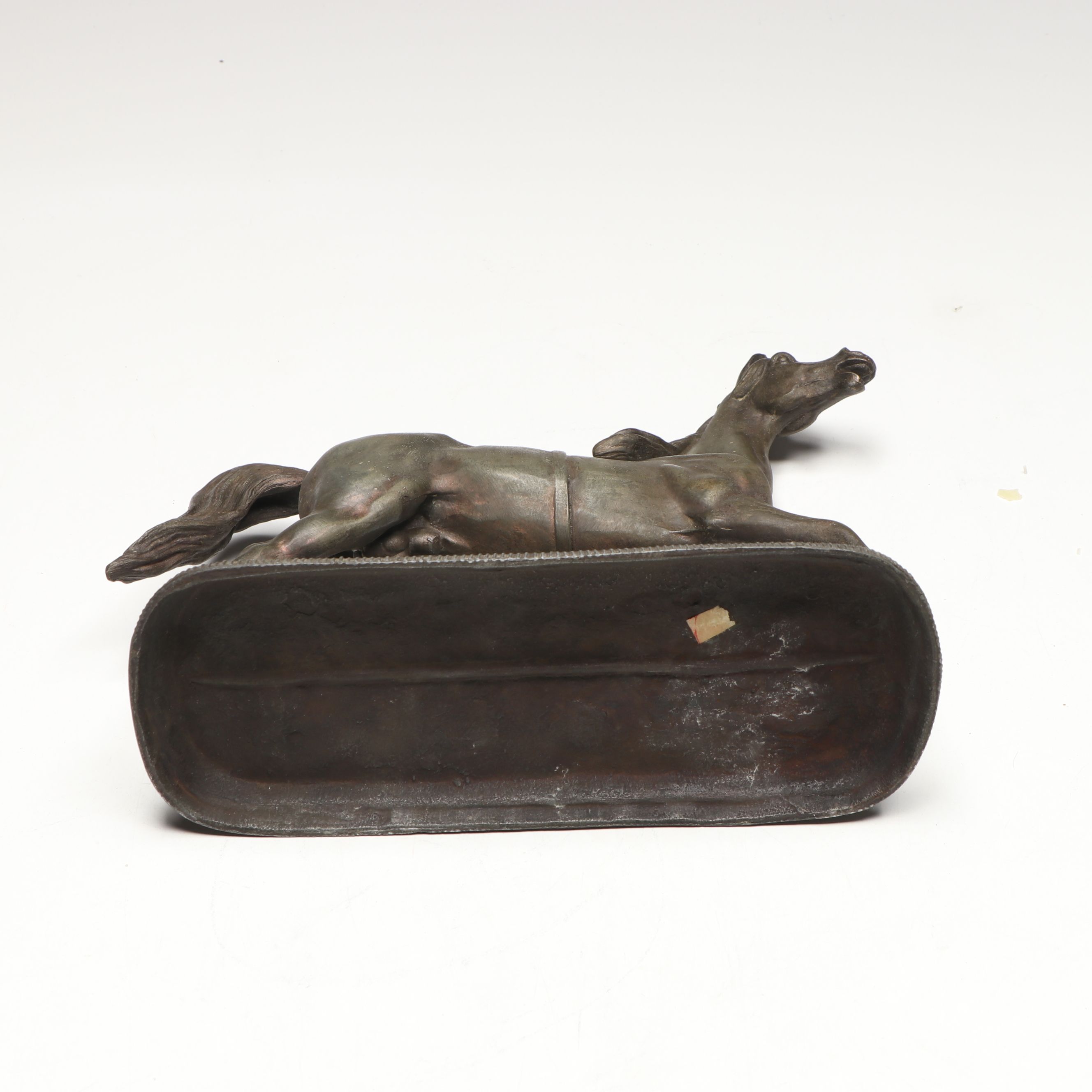 Bronzed Spelter Horse Figure