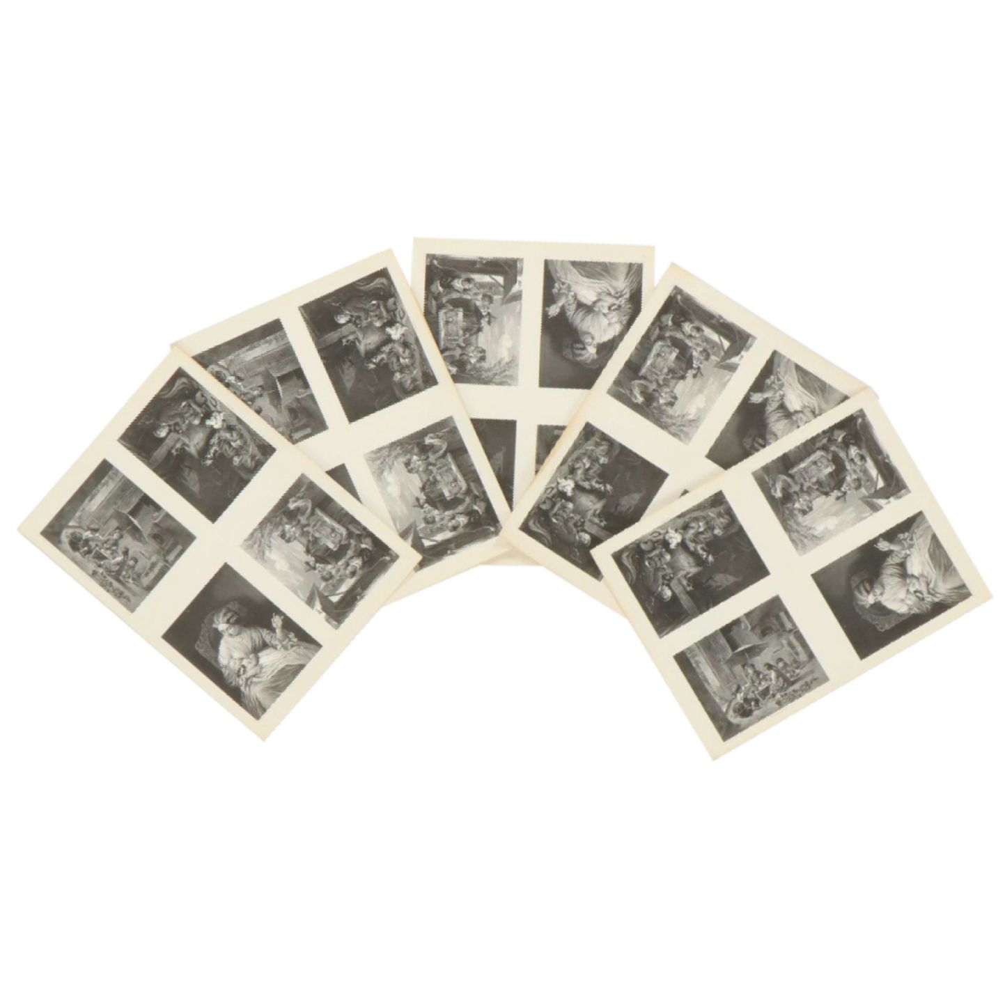 American Screen Process Uncut Lithographs with "Hush! He Sleeps" & More, 1970