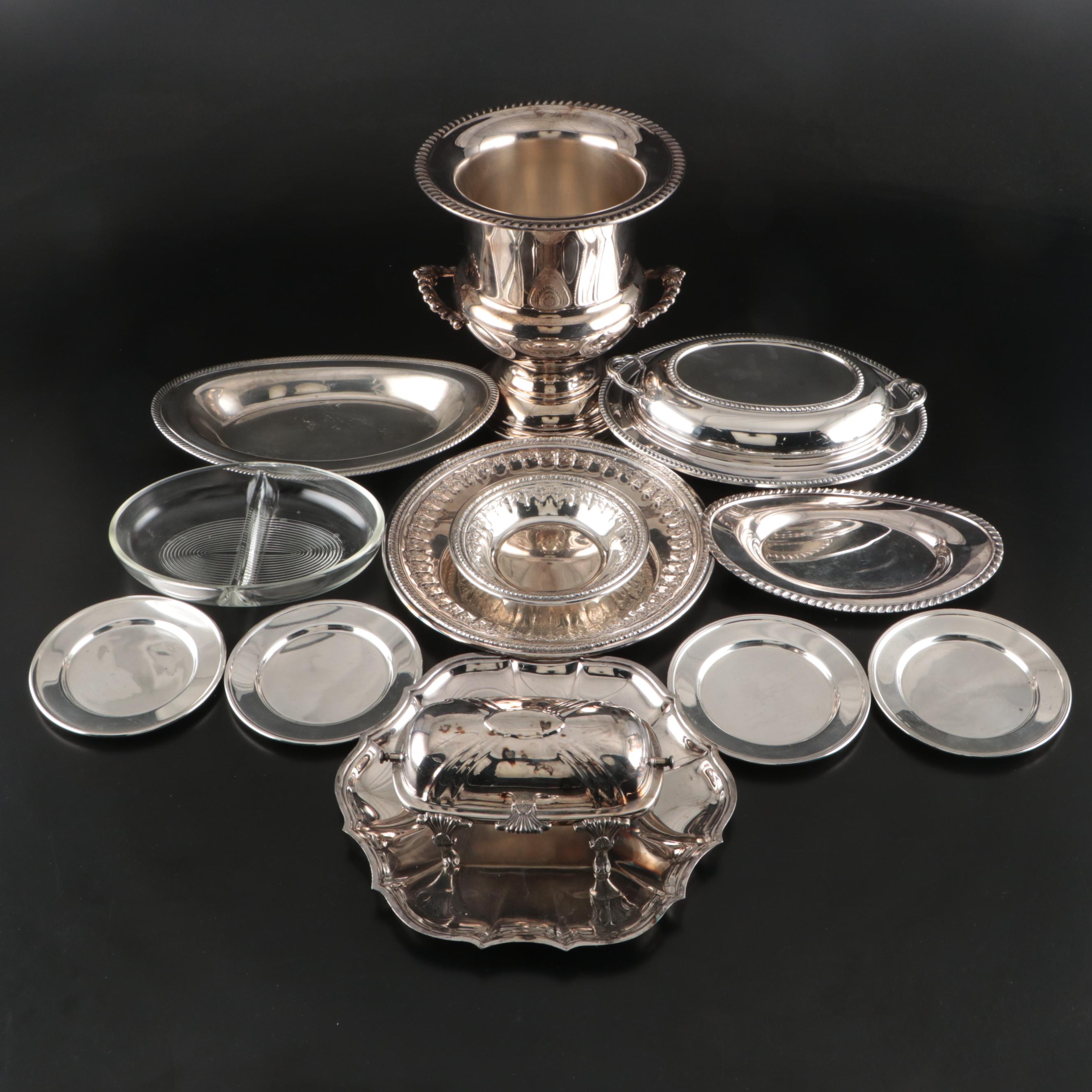 Reed & Barton, Oneida and Other Silver Plate Serveware