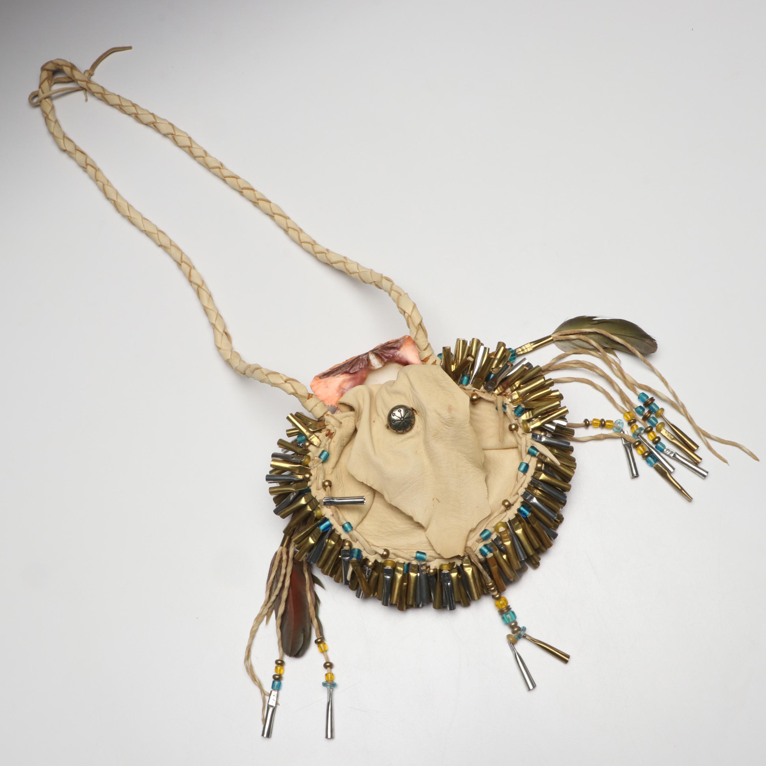 Boho Style Handcrafted Beaded Shell Handbag