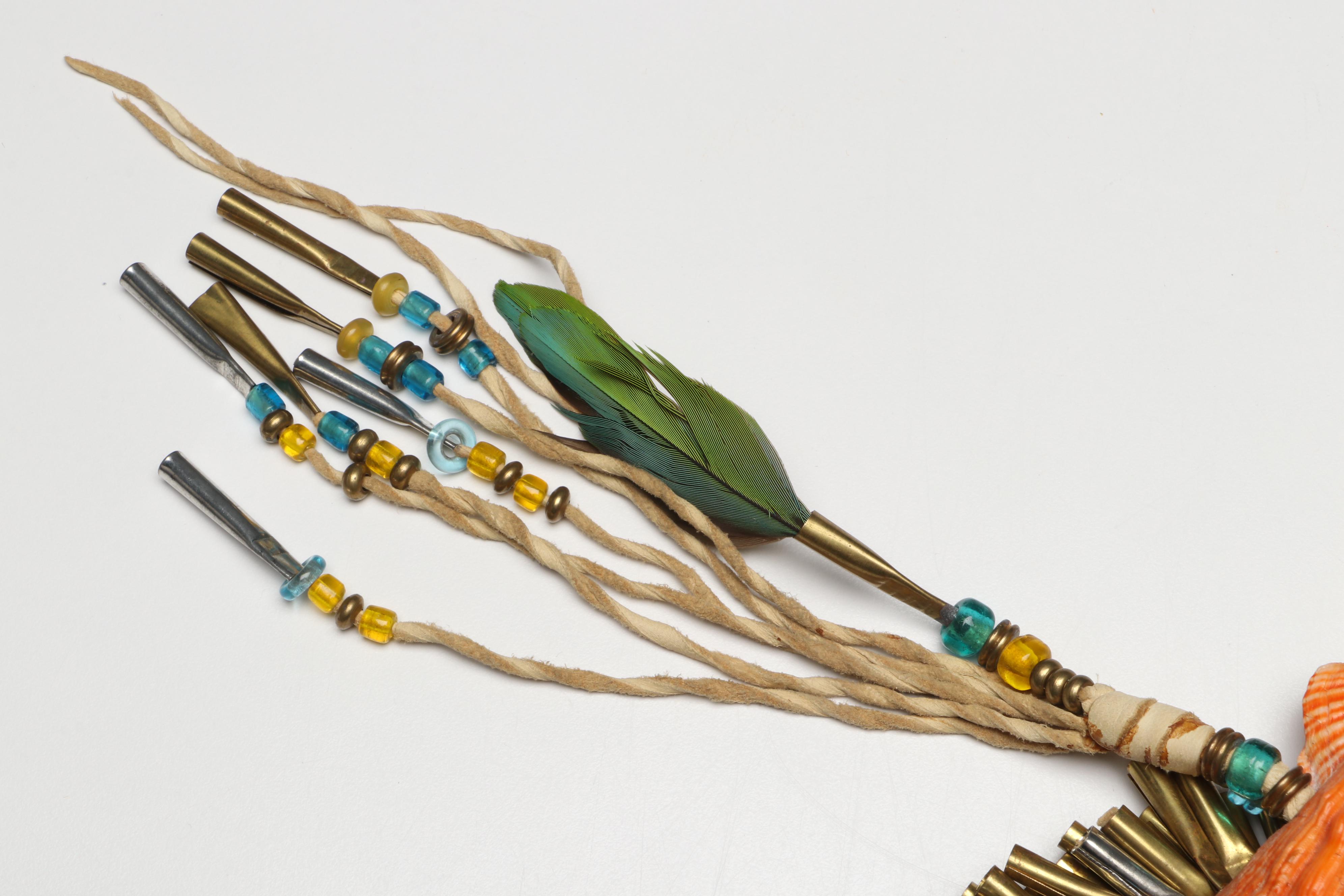 Boho Style Handcrafted Beaded Shell Handbag